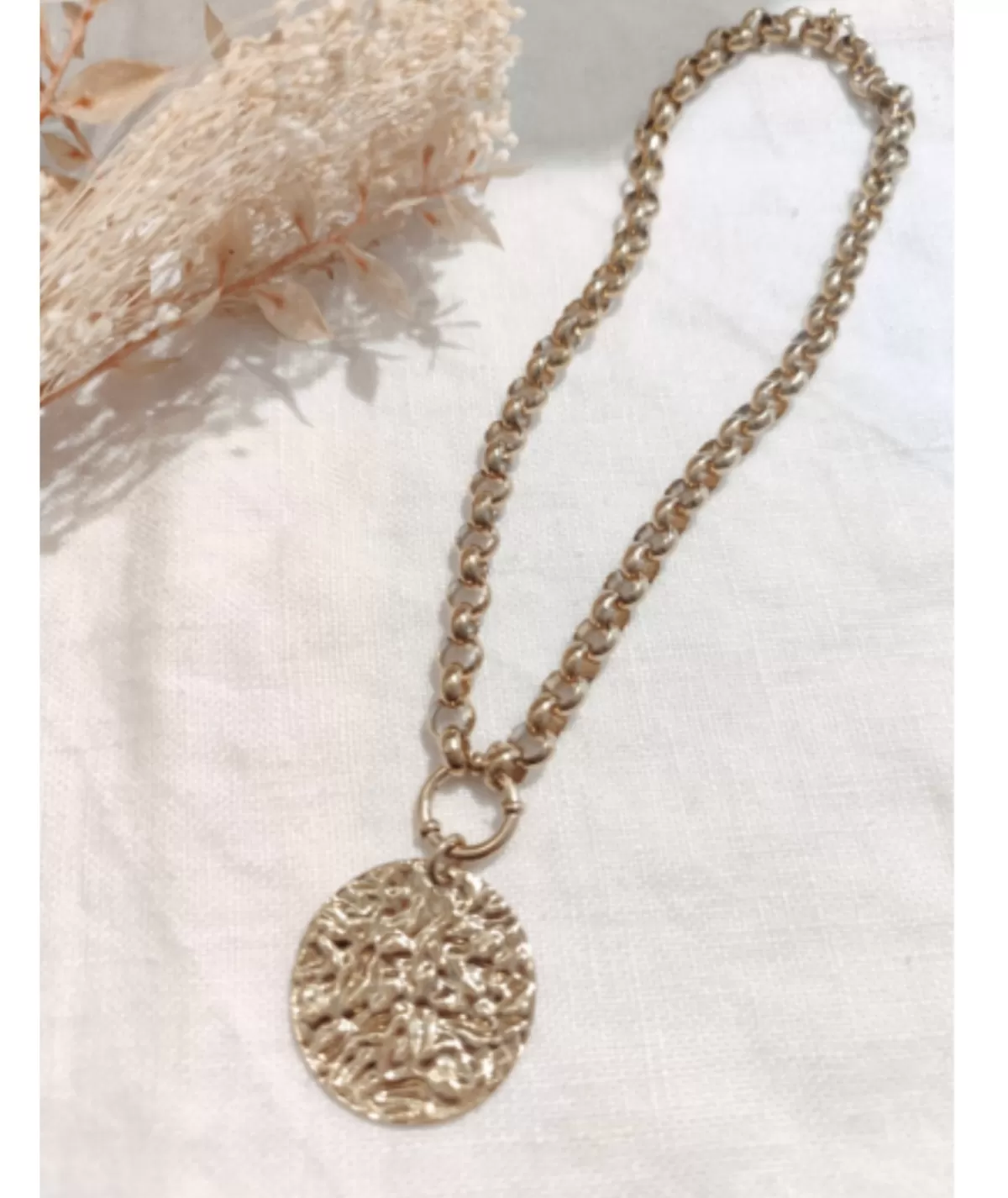 La boutique de Lilie Bijoux>COLLIER BILIVINE Dore