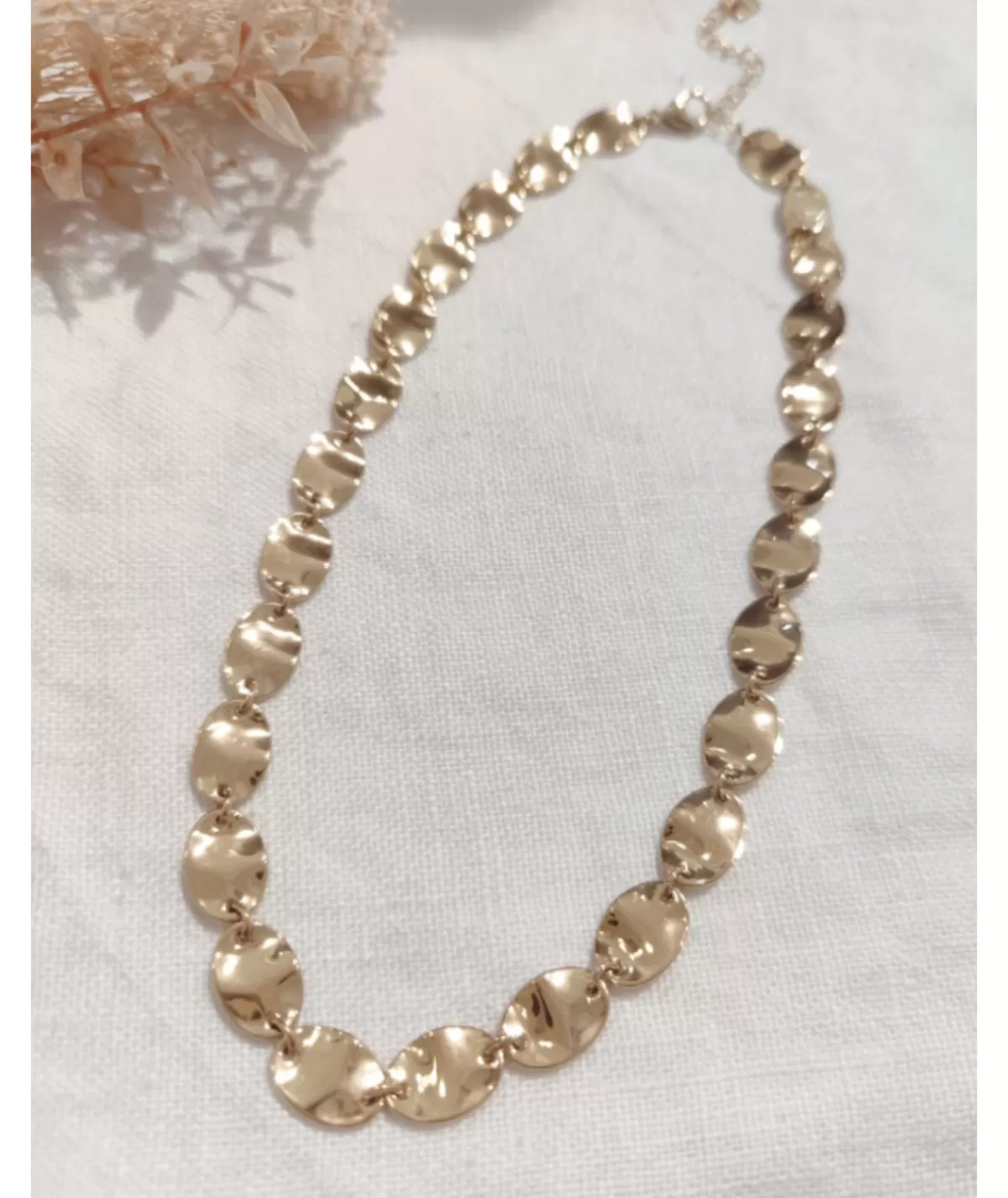 La boutique de Lilie Bijoux>COLLIER CORENTIN Dore