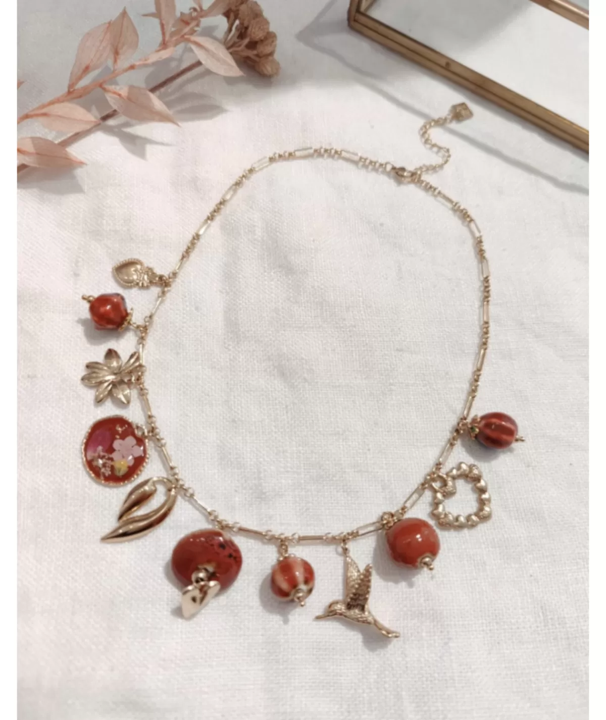 La boutique de Lilie Bijoux>COLLIER JULES Dore