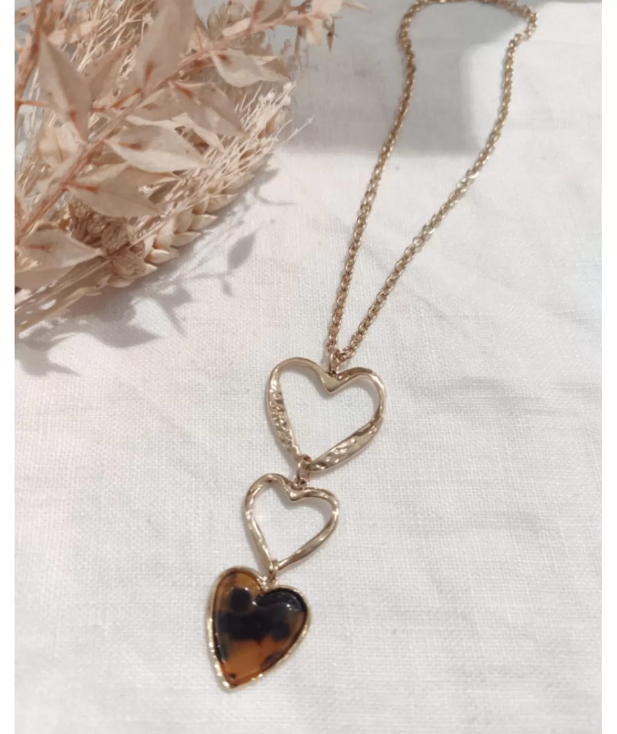 La boutique de Lilie Bijoux>COLLIER JUSTINE Dore