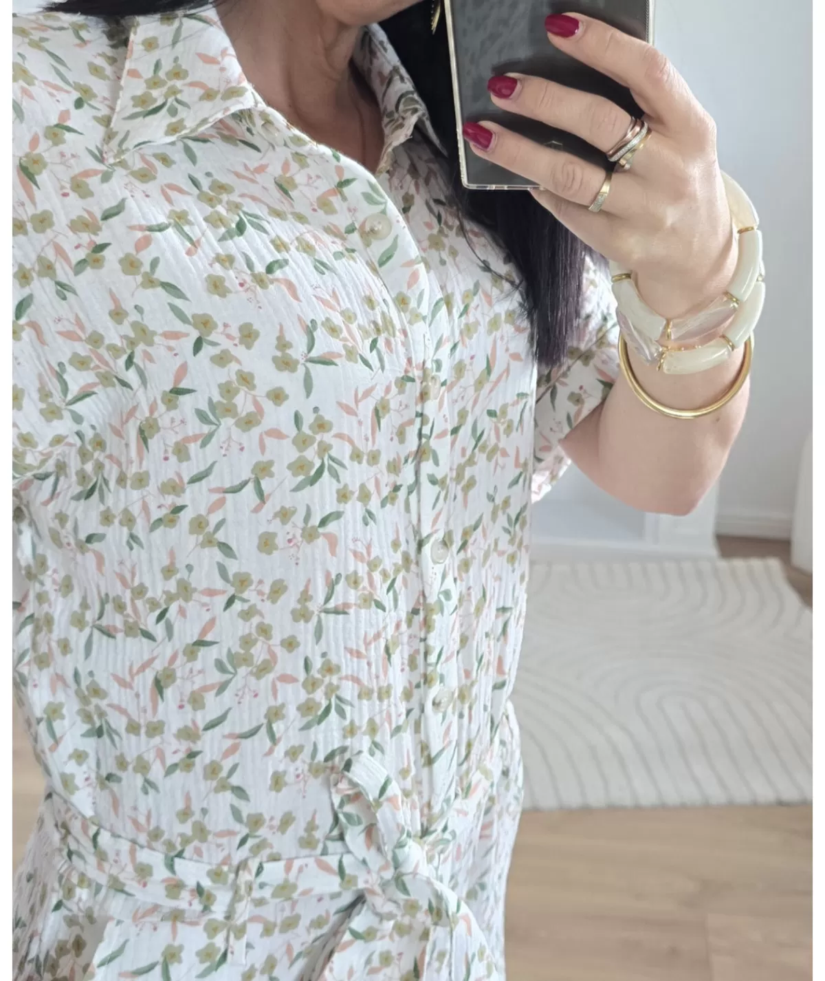 La boutique de Lilie Combinaisons>COMBI SHORT CAMILLE Blanc