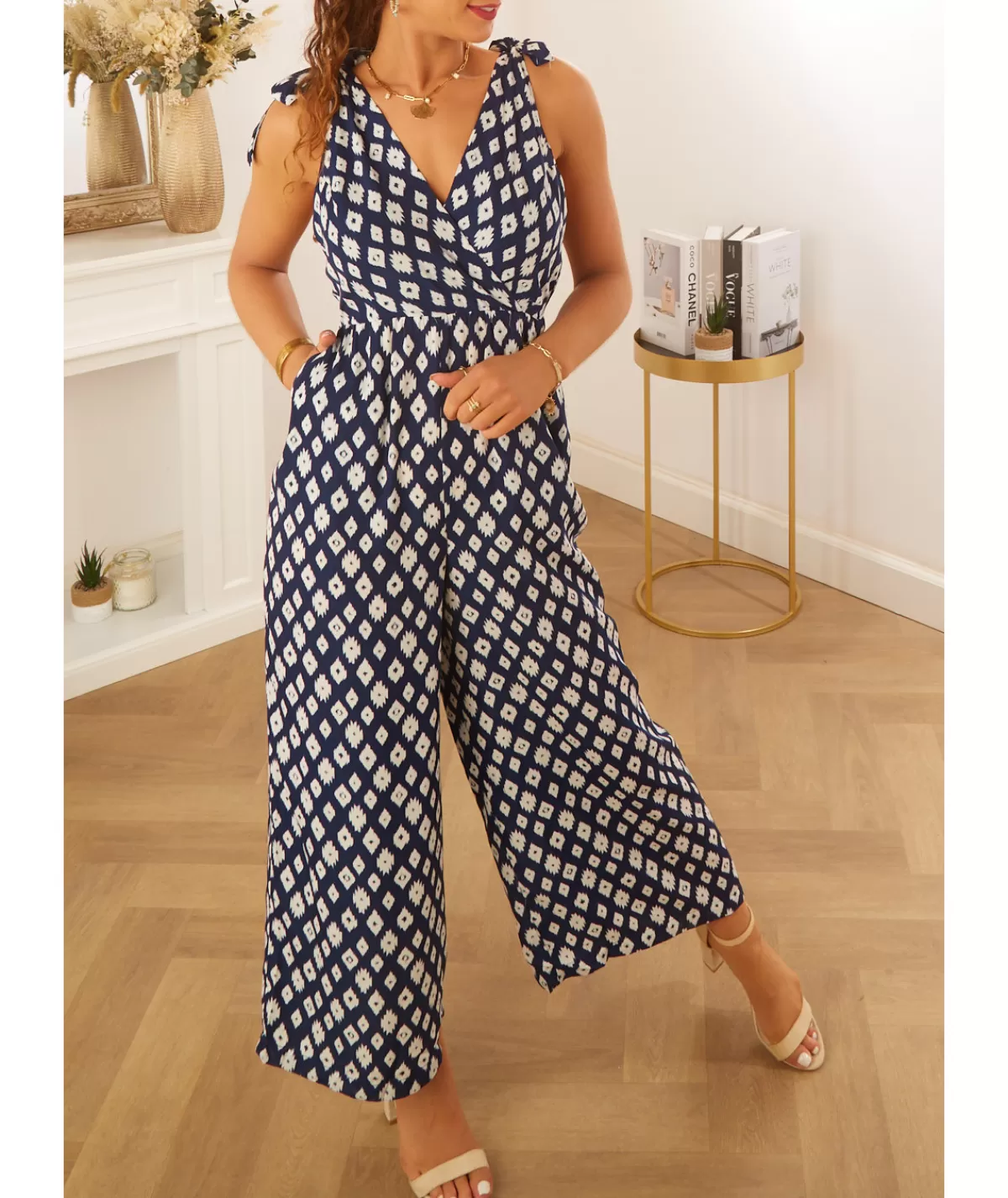 La boutique de Lilie Combinaisons>COMBINAISON AGNES Marine