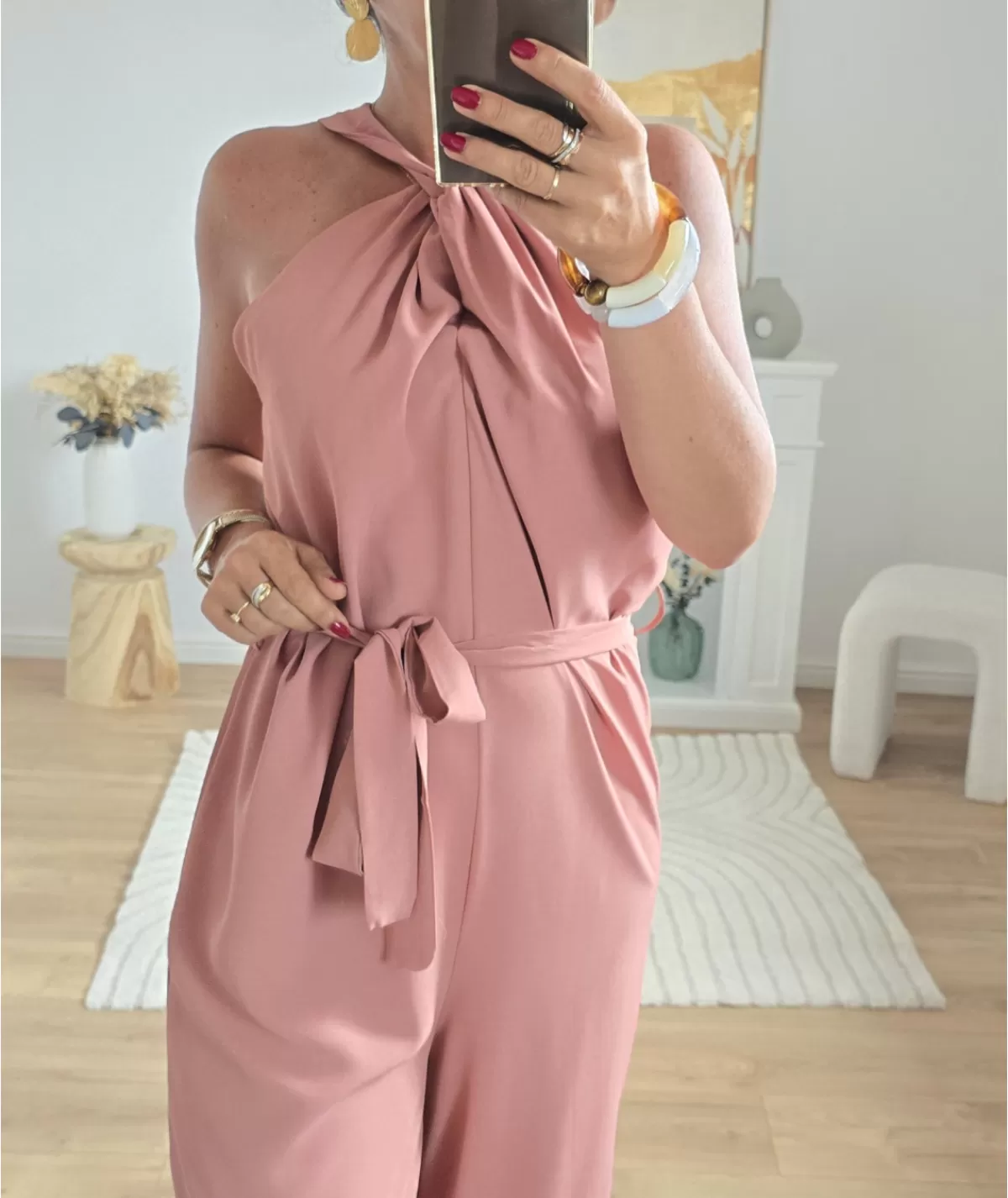 La boutique de Lilie Combinaisons>COMBINAISON ANGELA Vieuxrose