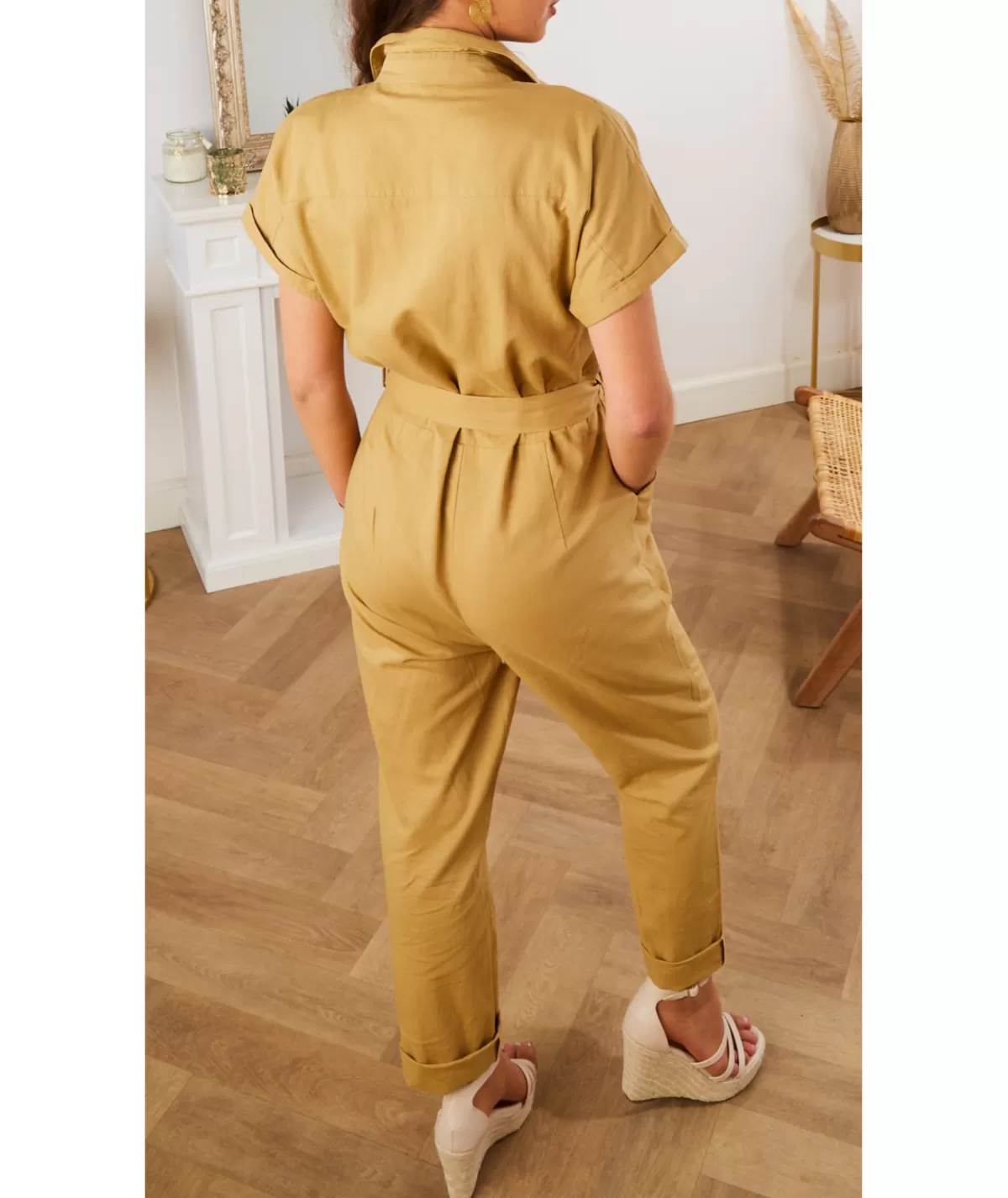 La boutique de Lilie Combinaisons>COMBINAISON ARIANE Camel