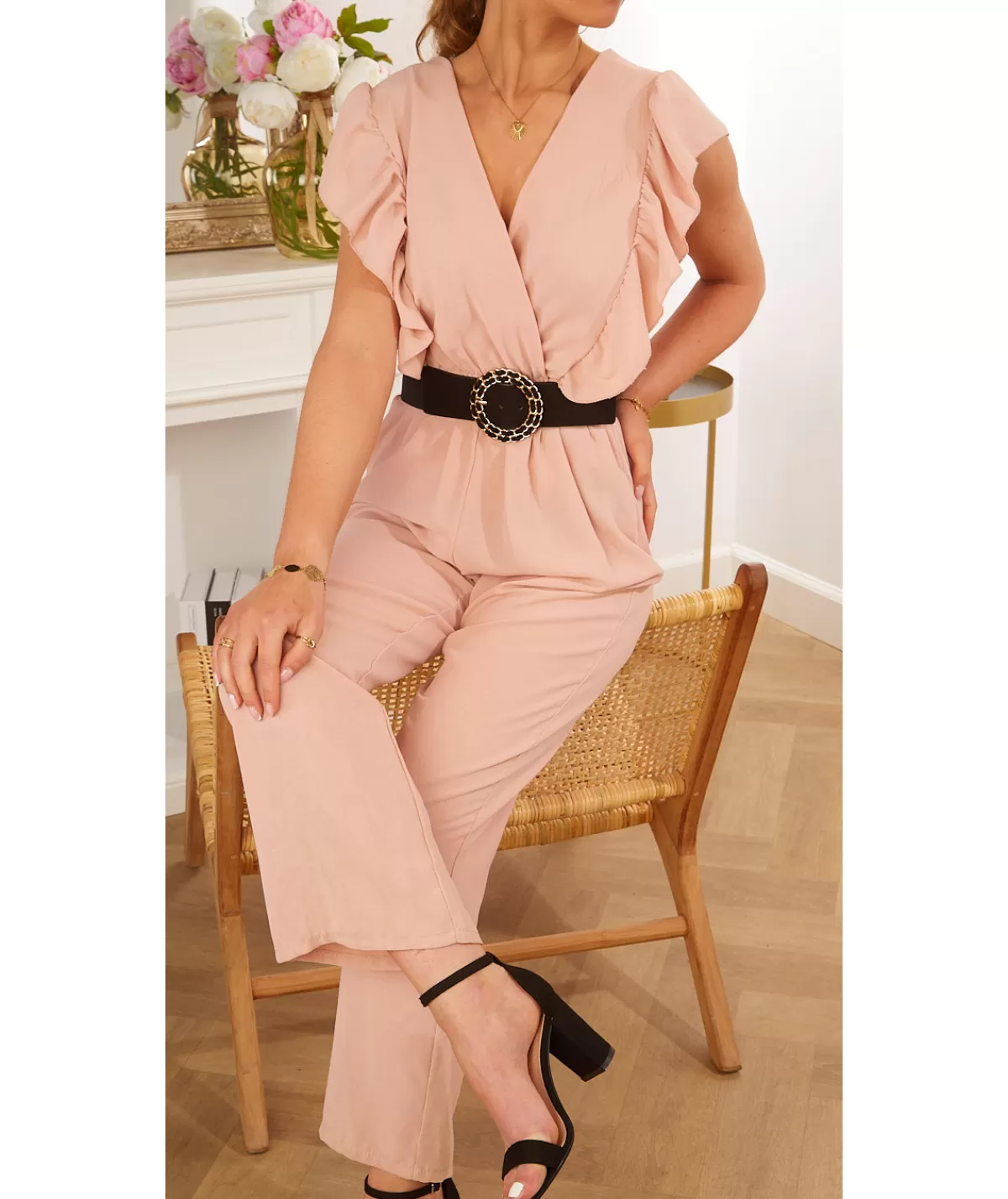 La boutique de Lilie Combinaisons>COMBINAISON BINTOU Rose