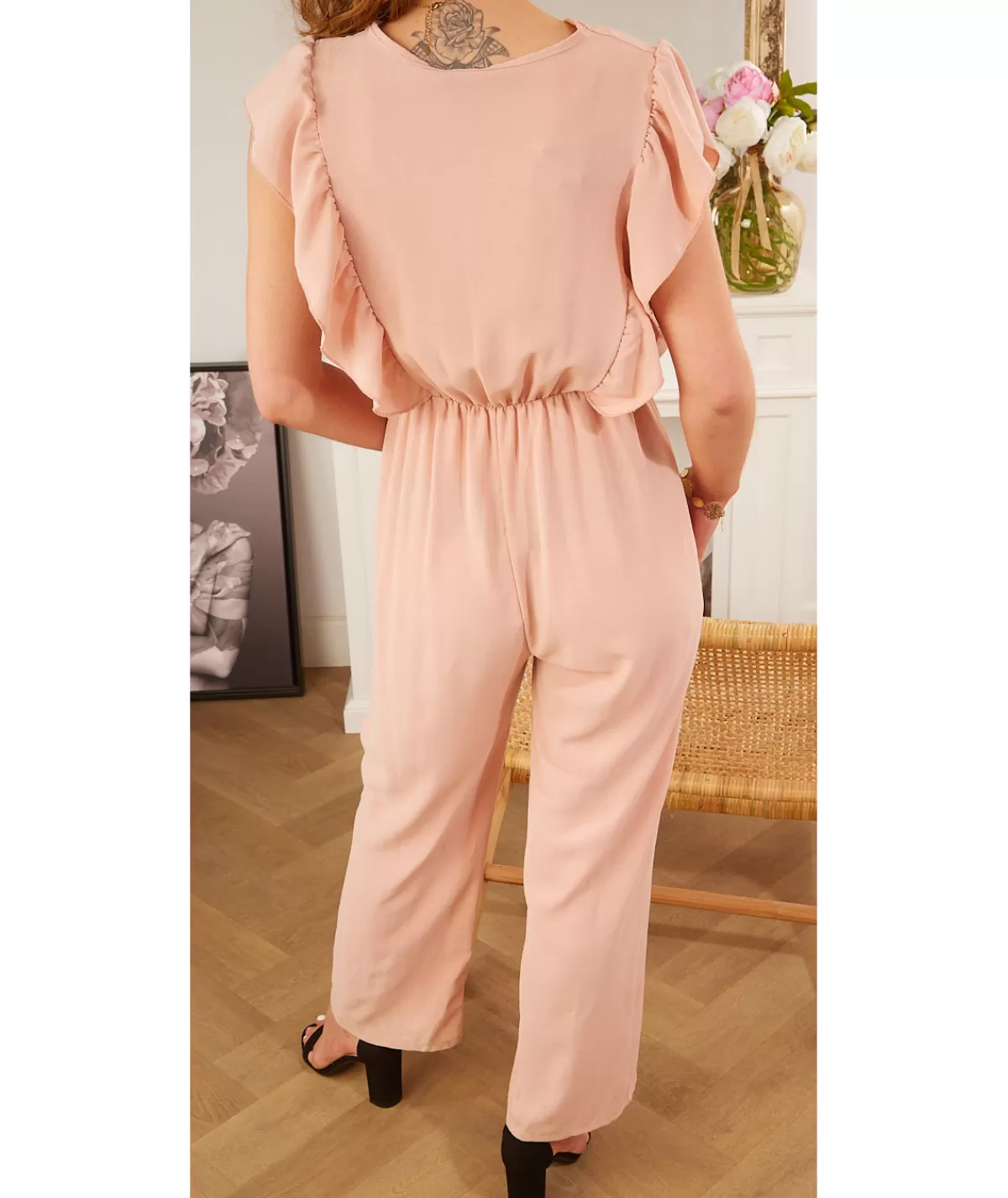 La boutique de Lilie Combinaisons>COMBINAISON BINTOU Rose