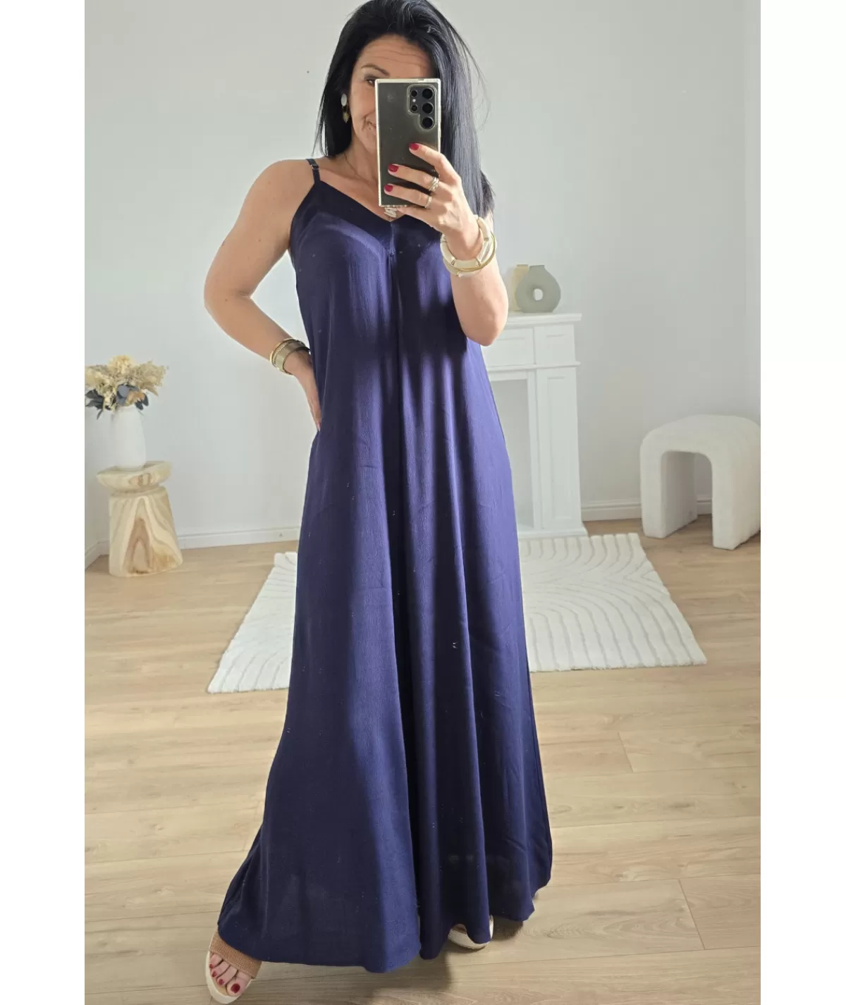 La boutique de Lilie Combinaisons>COMBINAISON CONSTANCE Marine