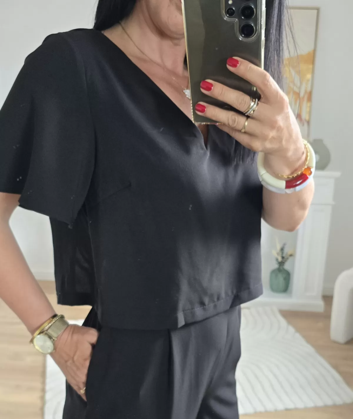 La boutique de Lilie Combinaisons>COMBINAISON HELENA Noir