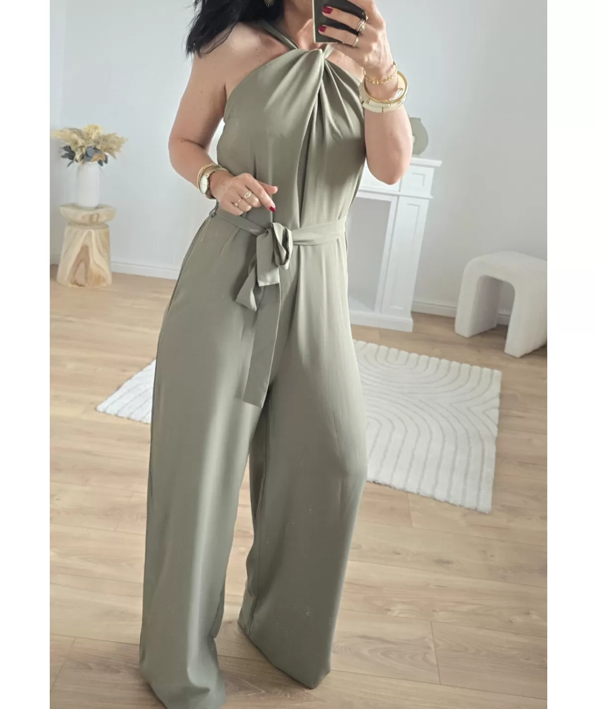 La boutique de Lilie Combinaisons>COMBINAISON HORTENSE Kaki