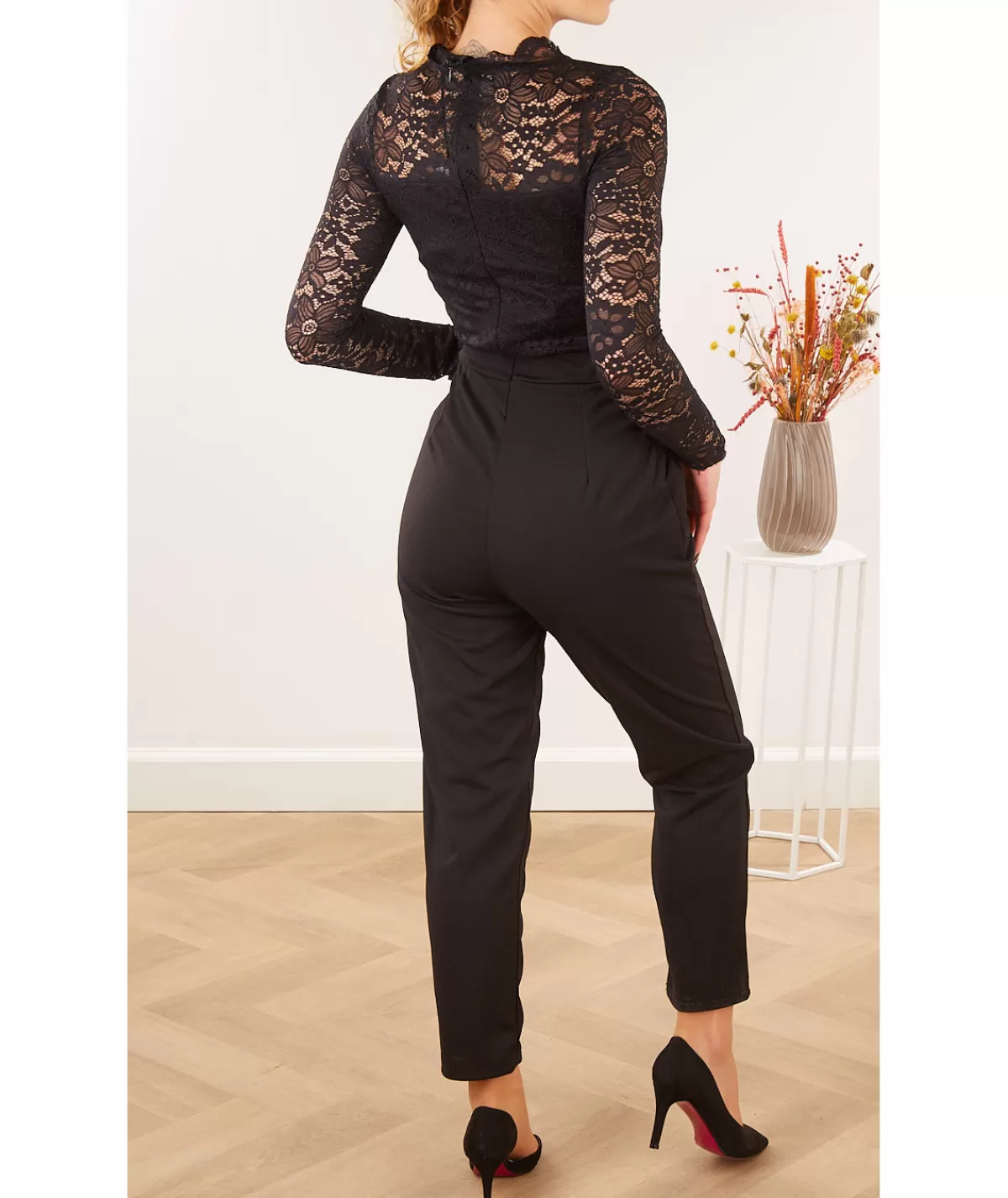 La boutique de Lilie Combinaisons>COMBINAISON MILA Noir