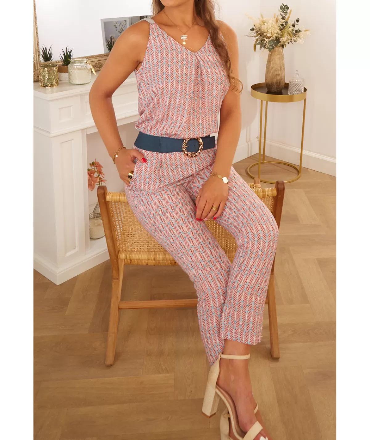 La boutique de Lilie Combinaisons>COMBINAISON NINON Rose