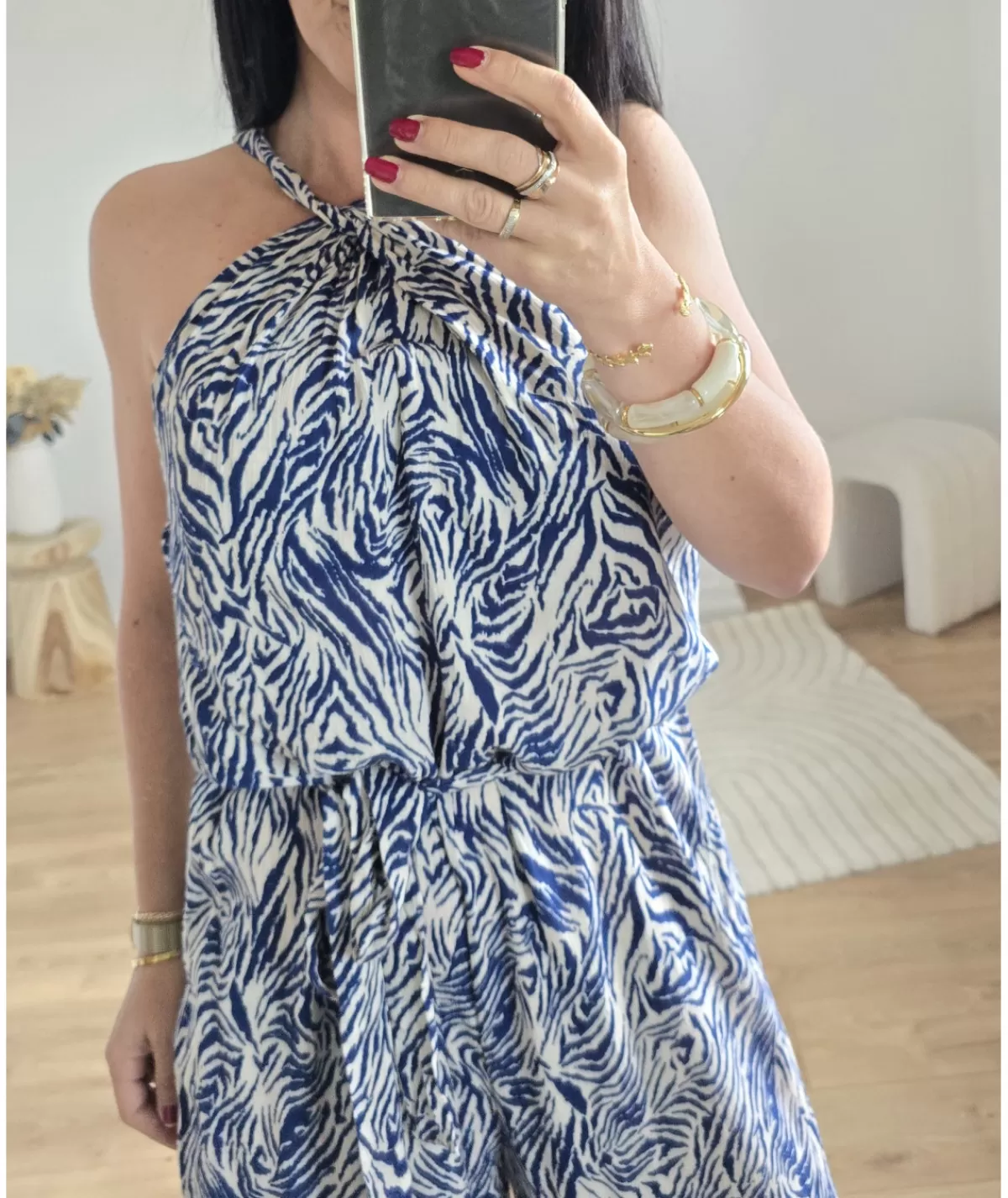 La boutique de Lilie Combinaisons>COMBINAISON SALOME Bleu