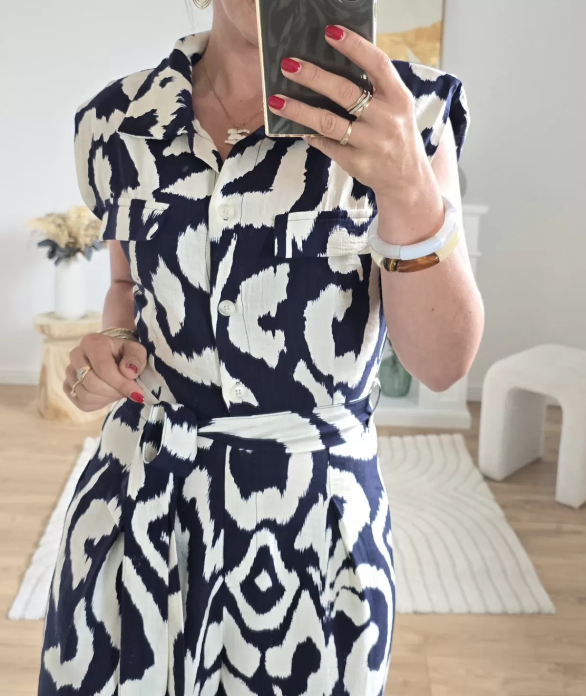 La boutique de Lilie Combinaisons>COMBINAISON TIANA MARINE FONCE Navy