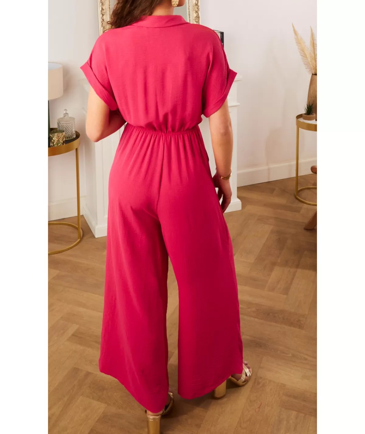 La boutique de Lilie Combinaisons>COMBINAISON VERONIQUE Fushia
