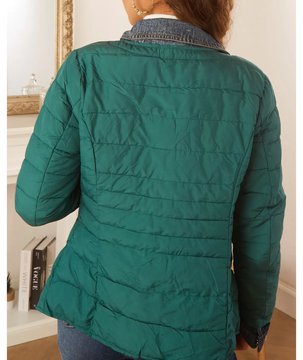 La boutique de Lilie Manteaux | Doudounes>DOUDOUNE DORIA Vert