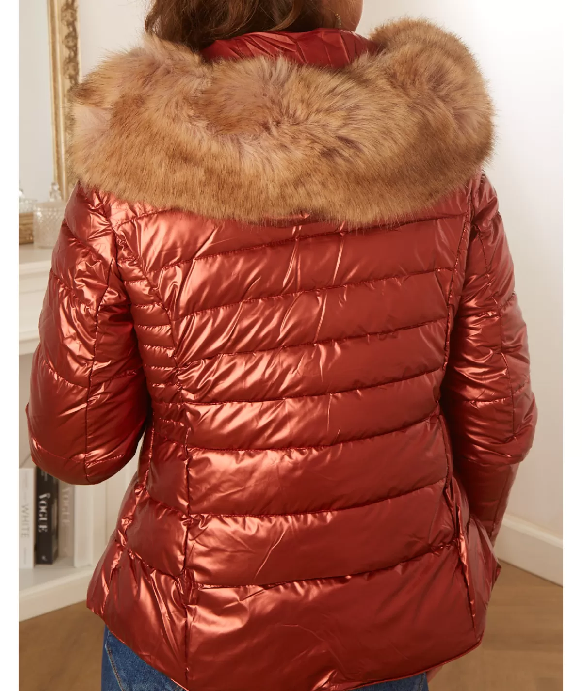 La boutique de Lilie Manteaux | Doudounes>DOUDOUNE LINDA Bronze