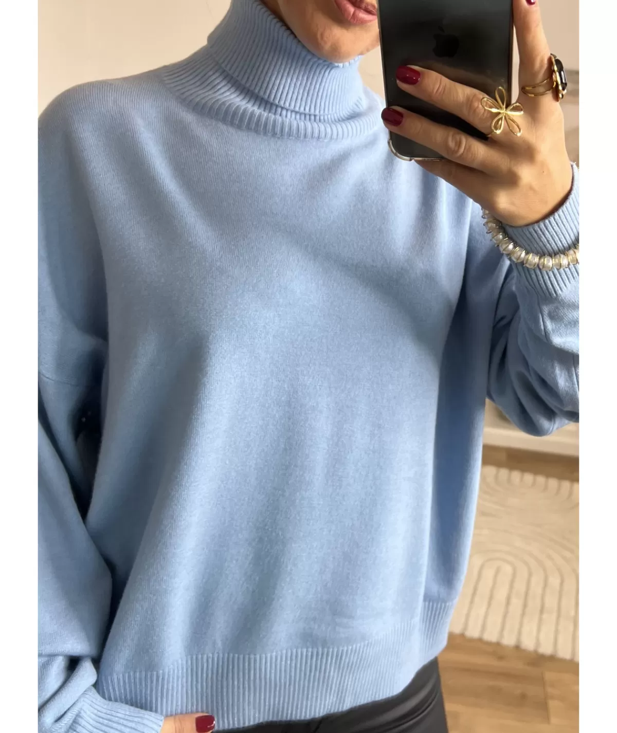 La boutique de Lilie Jupes / Shorts>ENSEMBLE JUPE PULL SAMANTHA Bleu