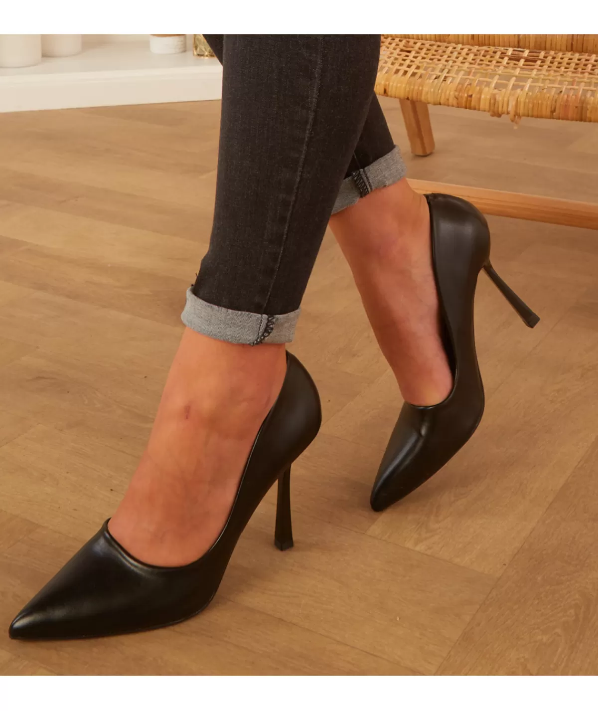 La boutique de Lilie Escarpins>ESCARPIN PAOLA Noir