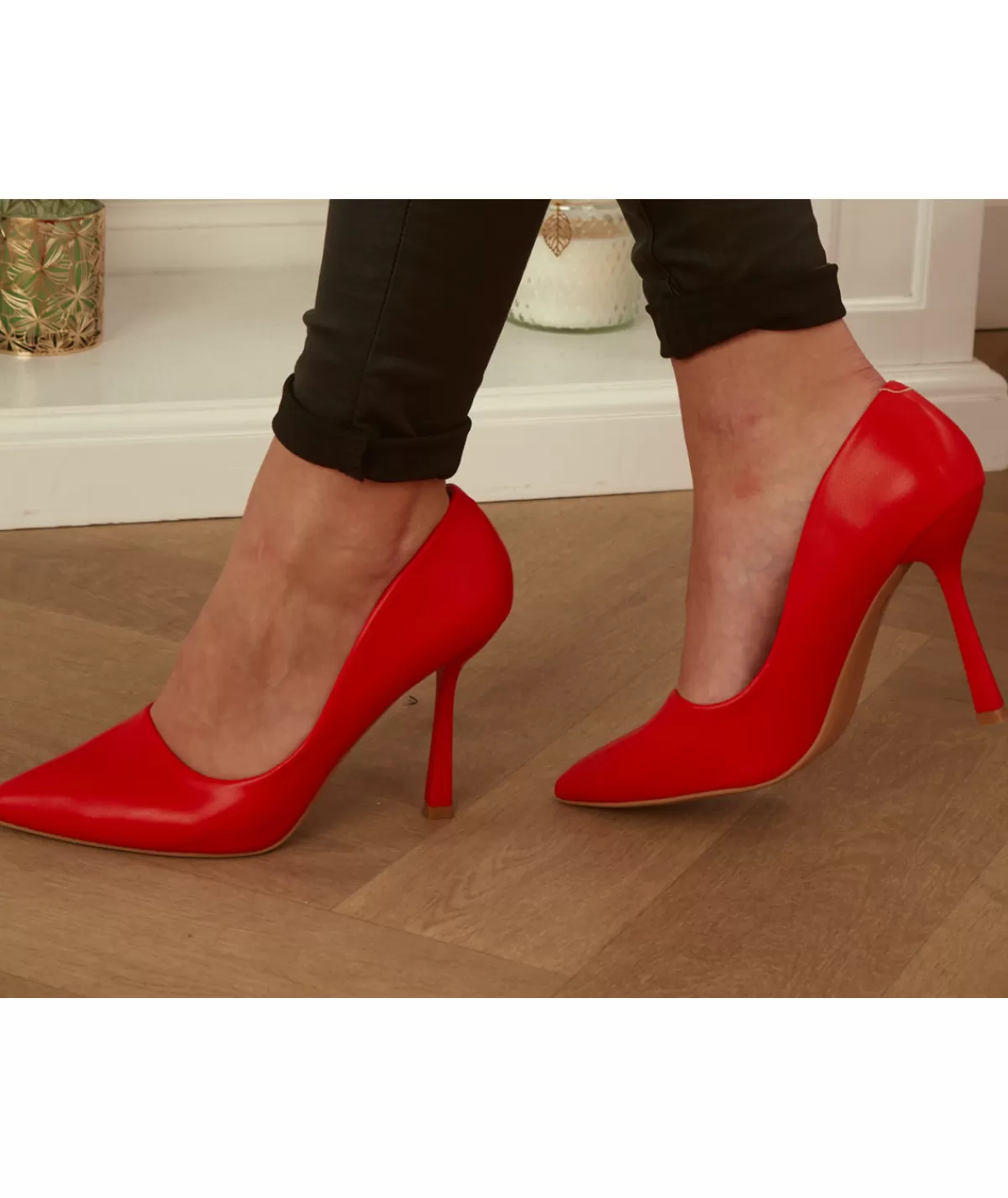 La boutique de Lilie Escarpins>ESCARPIN PAOLA Rouge