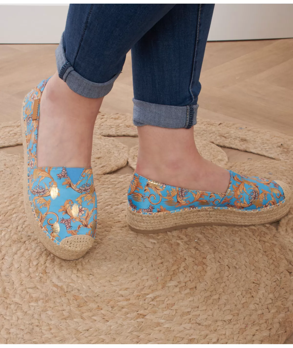 La boutique de Lilie Sandales & Espadrilles>ESPADRILLES MONA Bleu