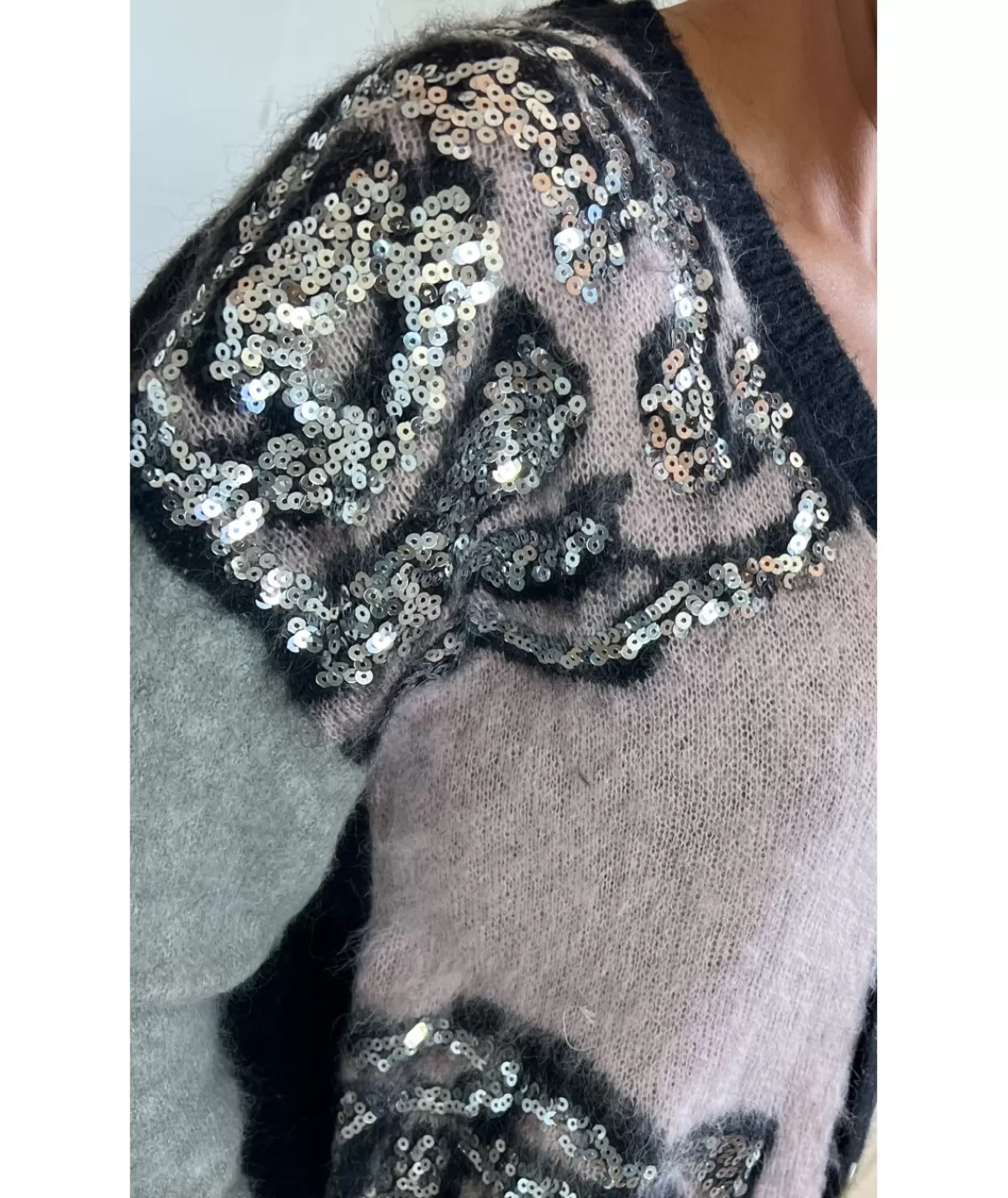 La boutique de Lilie Pulls / Gilets>GILET ARIANA Noir