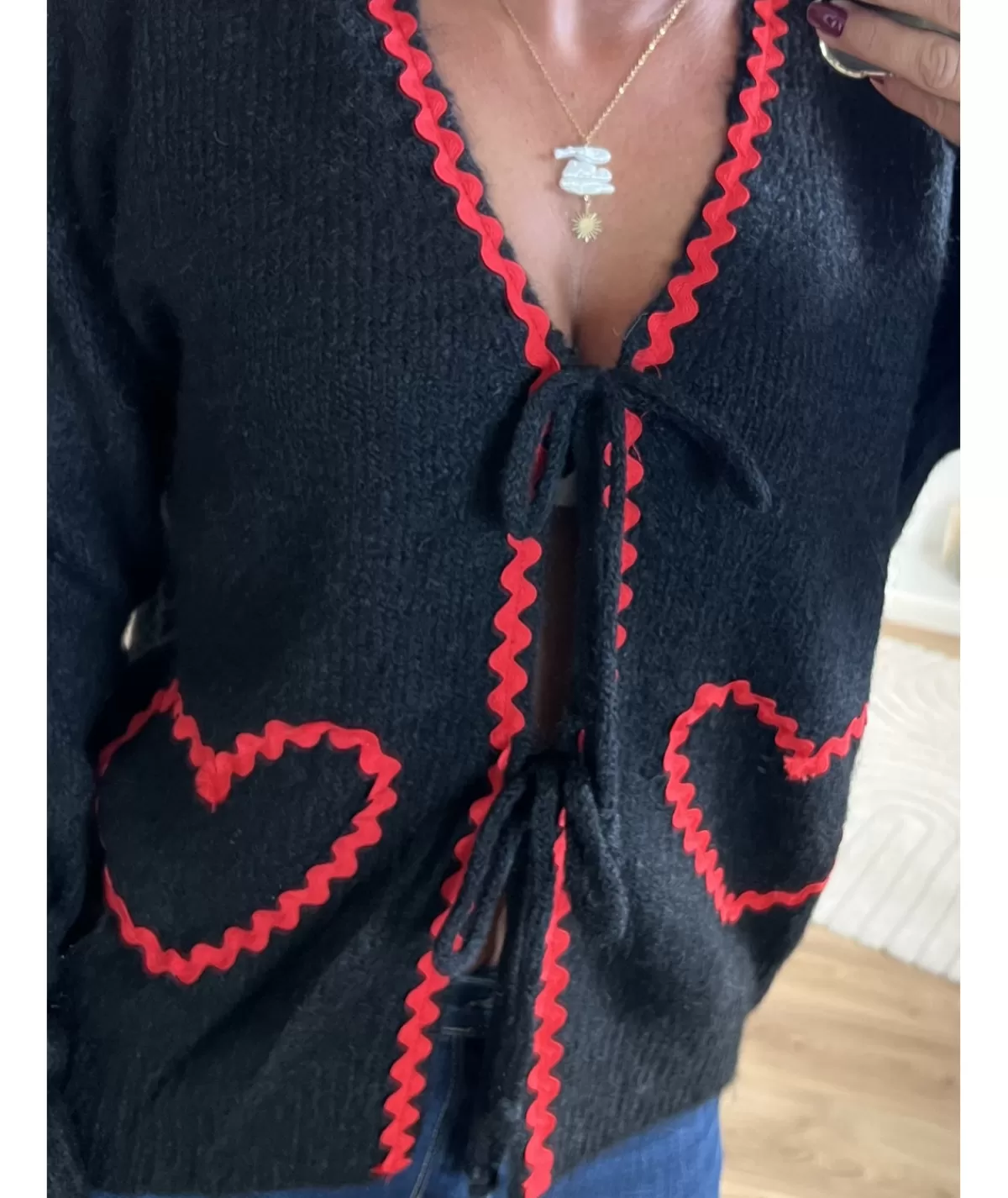 La boutique de Lilie Pulls / Gilets>GILET ASHLEY Noir