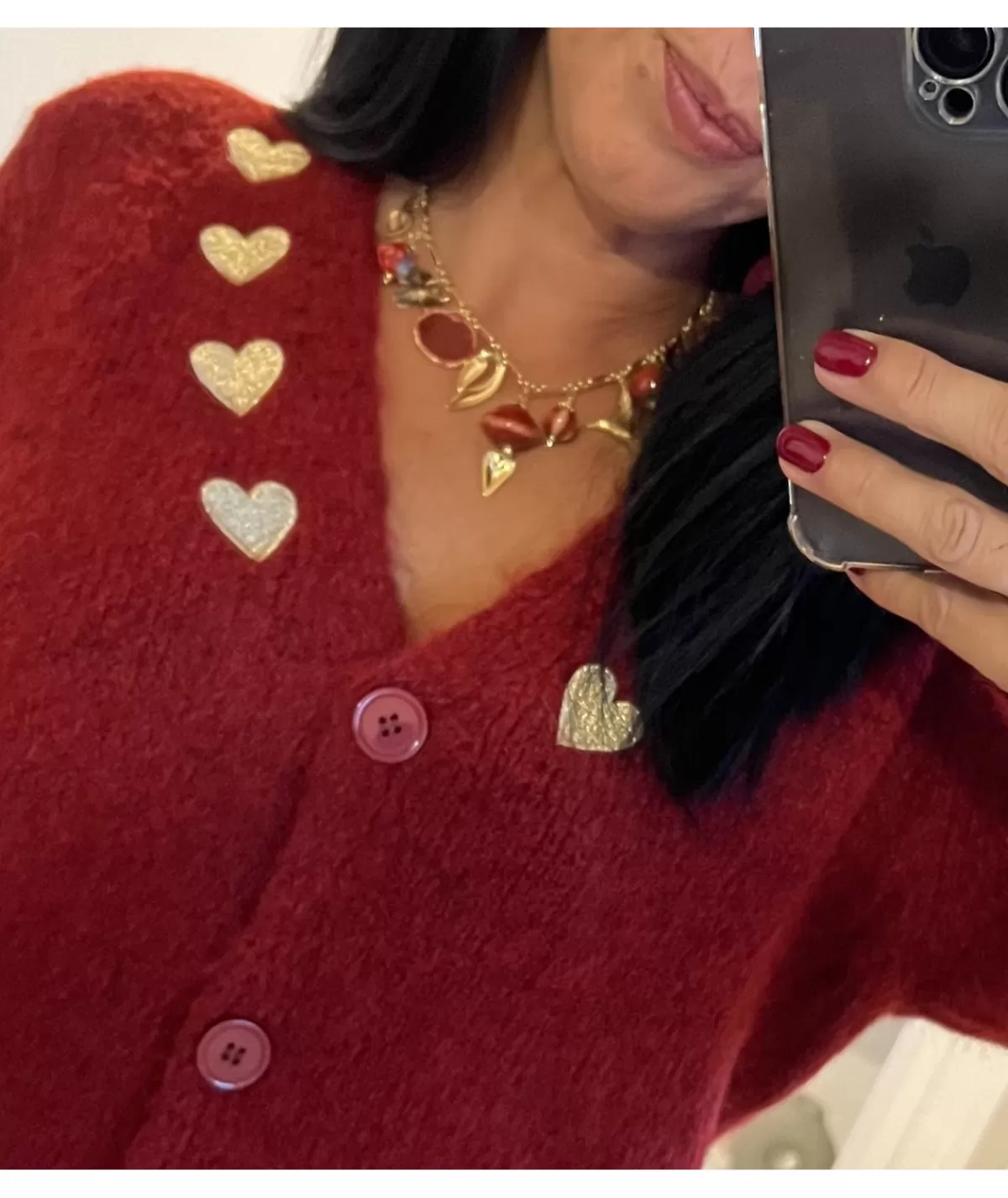 La boutique de Lilie Pulls / Gilets>GILET BECACINE Bordeaux