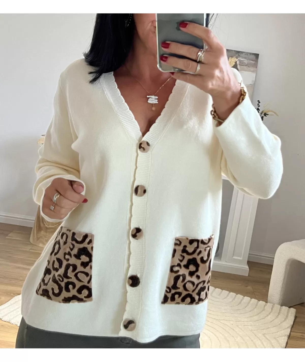 La boutique de Lilie Pulls / Gilets>GILET JANEL Beige