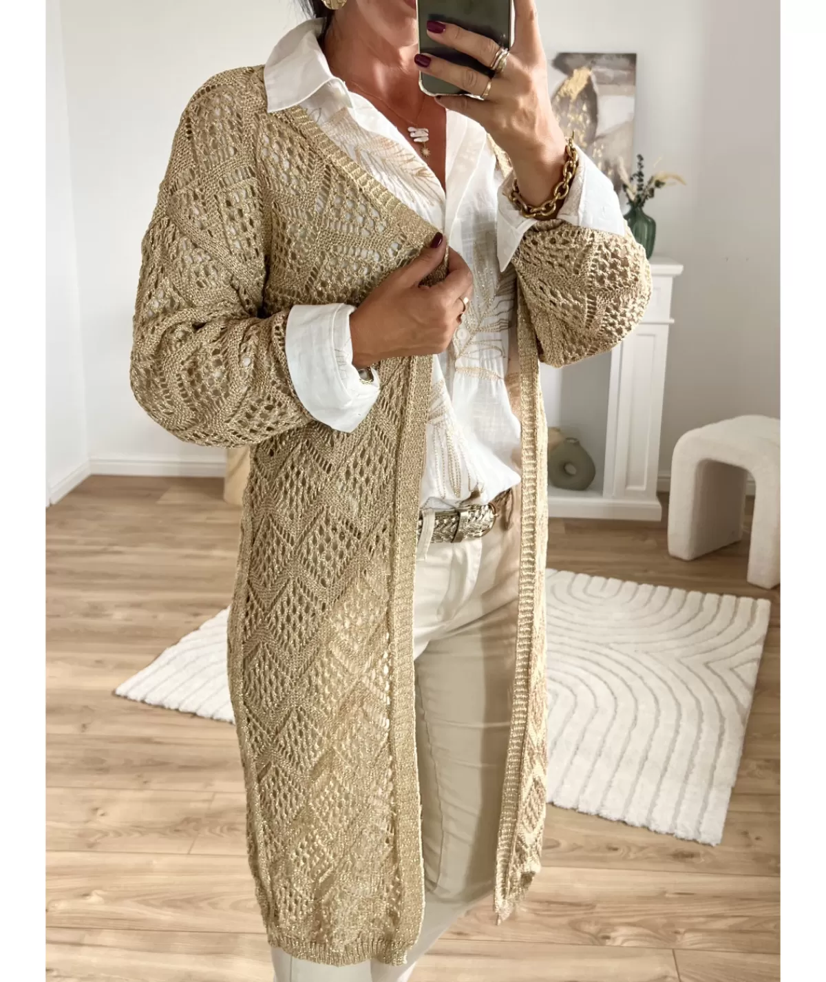 La boutique de Lilie Pulls / Gilets>GILET JEREMY Dore