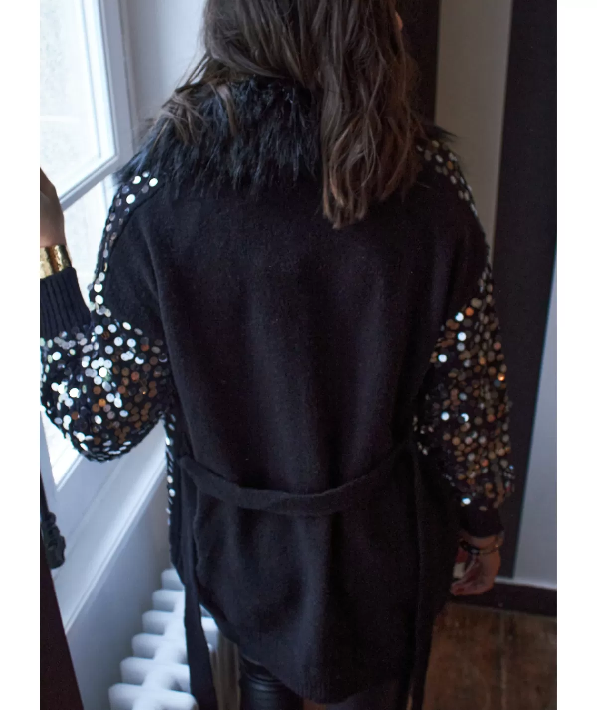La boutique de Lilie Pulls / Gilets>GILET XABINA Noir