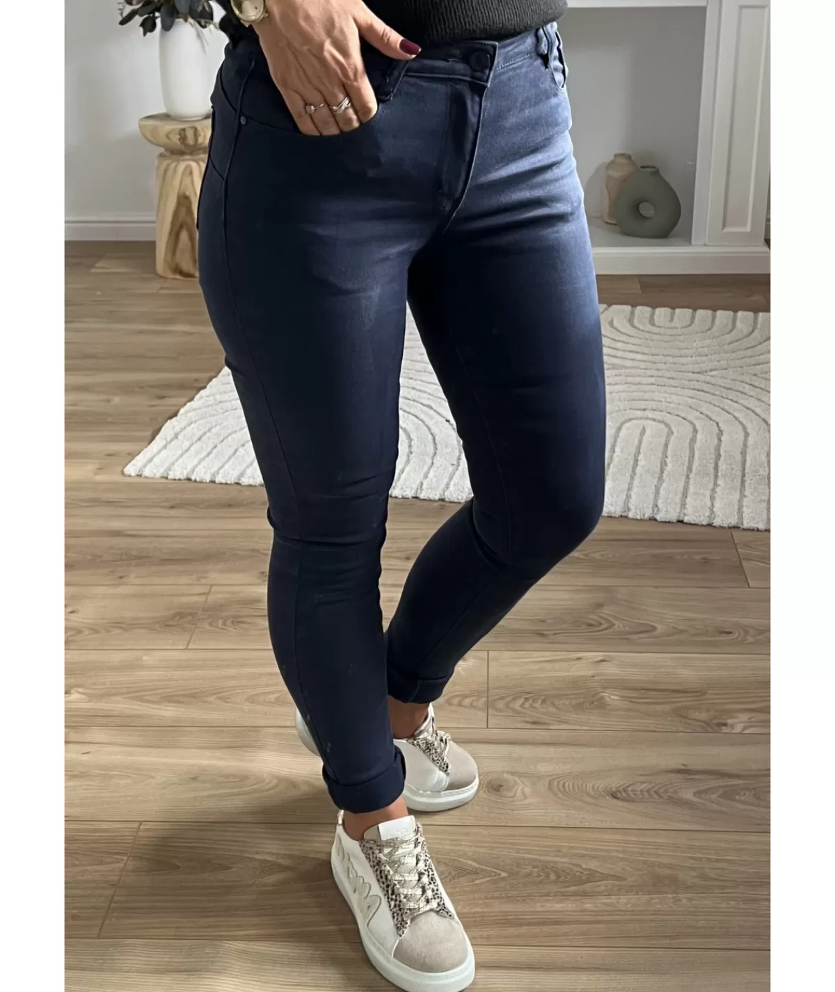 La boutique de Lilie Jeans / Pantalons>JEANS AGLAE II Marine
