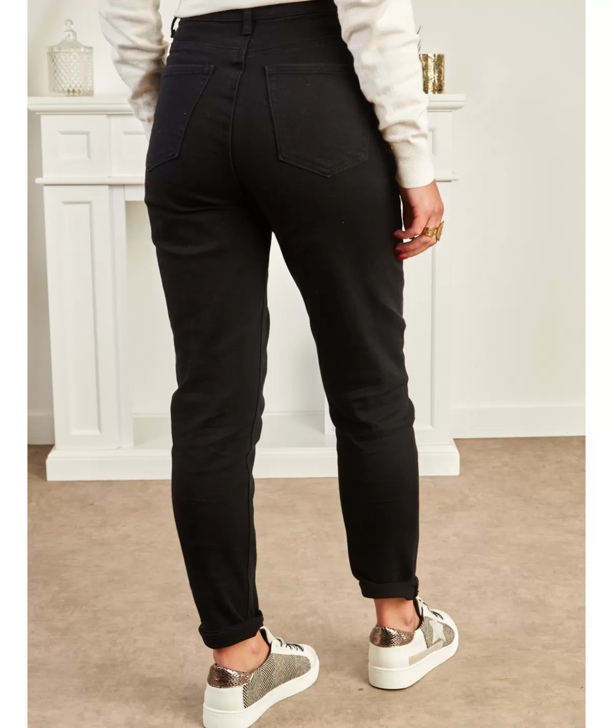 La boutique de Lilie Jeans / Pantalons>JEANS ARIELLE Noir