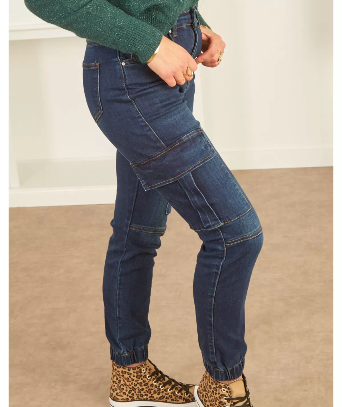 La boutique de Lilie Jeans / Pantalons>JEANS BADRA Brut