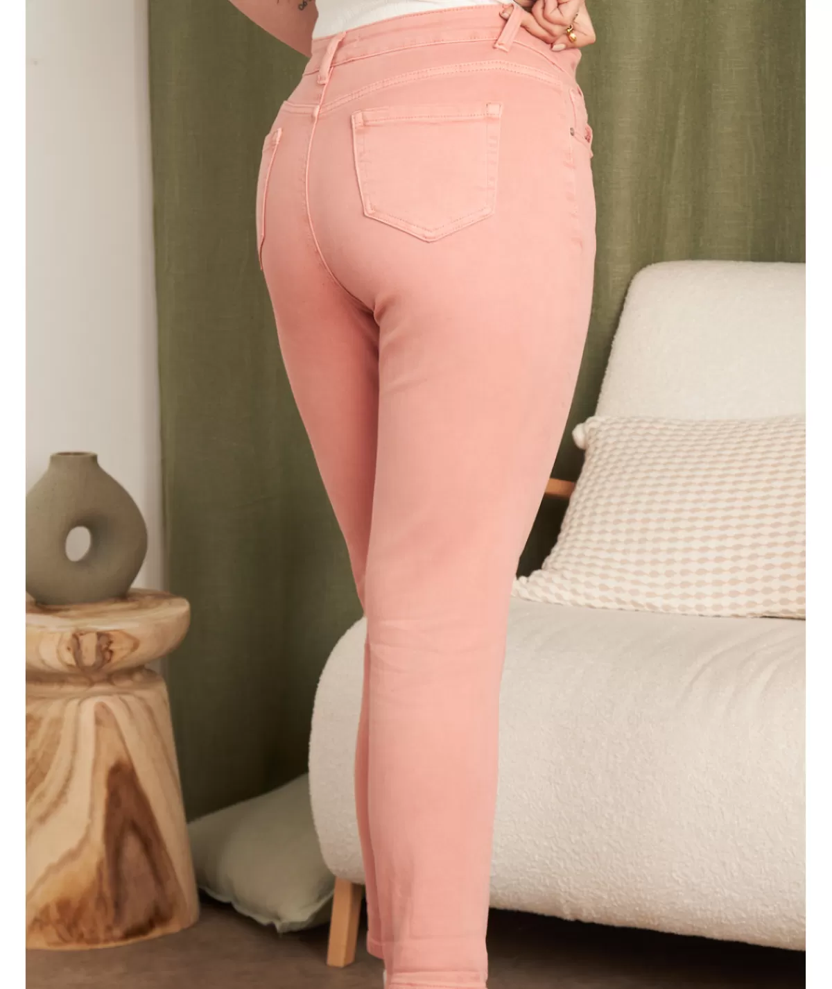 La boutique de Lilie Jeans / Pantalons>JEANS CAROLE Rose