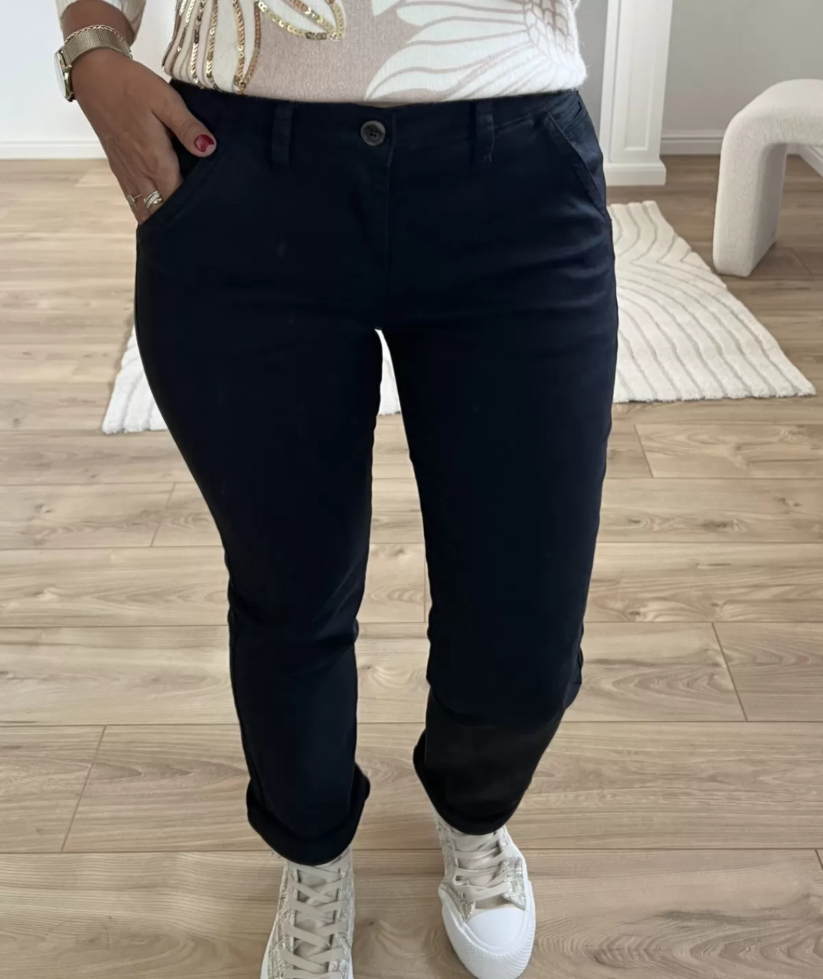 La boutique de Lilie Jeans / Pantalons>JEANS DELPHINE Noir
