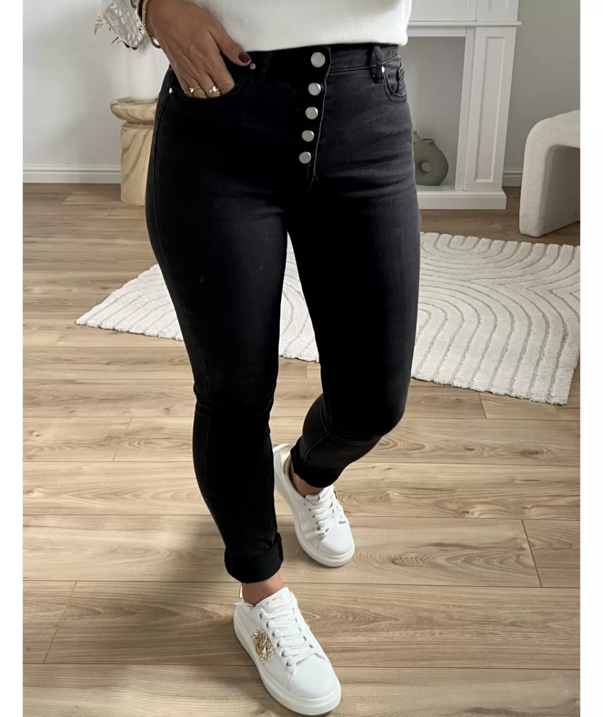 La boutique de Lilie Jeans / Pantalons>JEANS MATHIEU Noir
