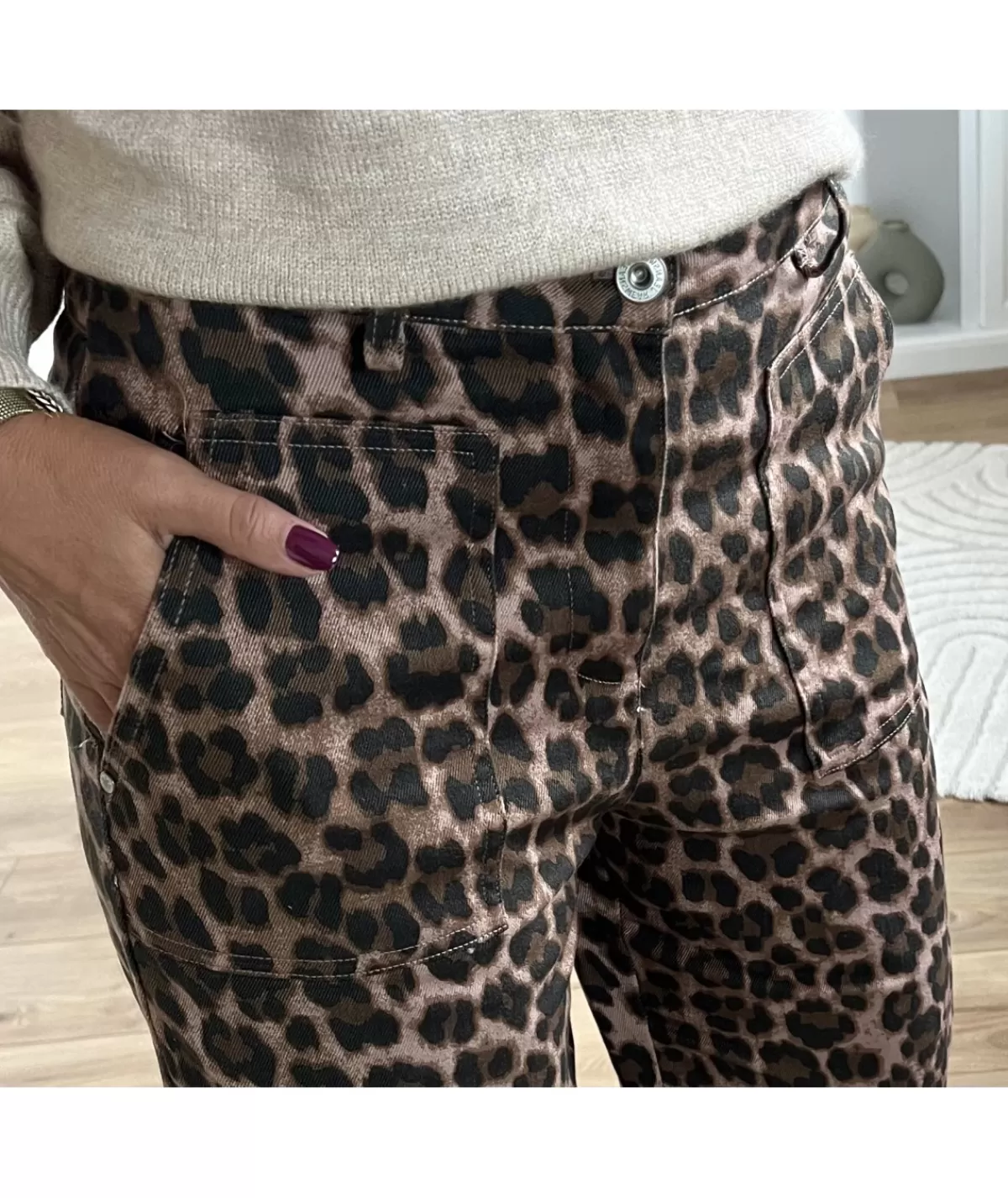 La boutique de Lilie Jeans / Pantalons>JEANS ROBERT Camel
