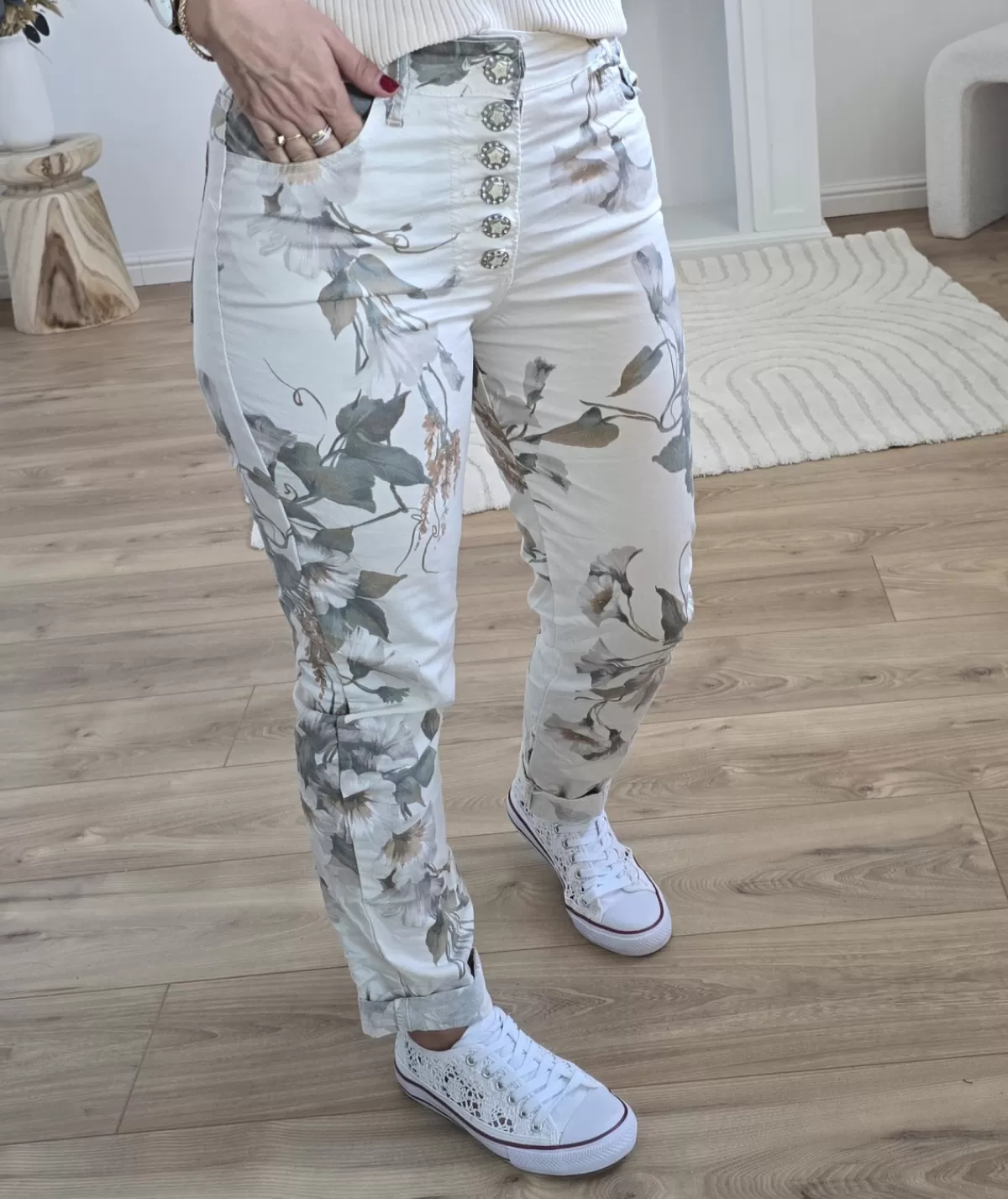 La boutique de Lilie Jeans / Pantalons>JEANS TATIANA Beige