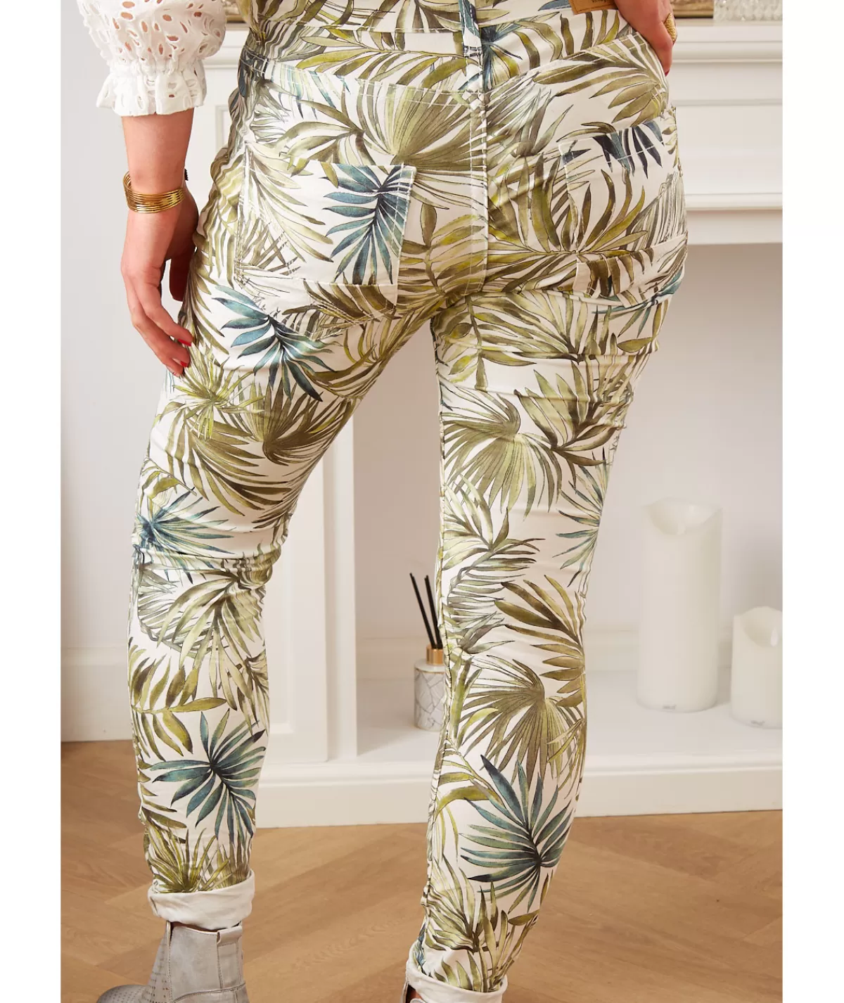 La boutique de Lilie Jeans / Pantalons>JEANS ULISSE Blanc