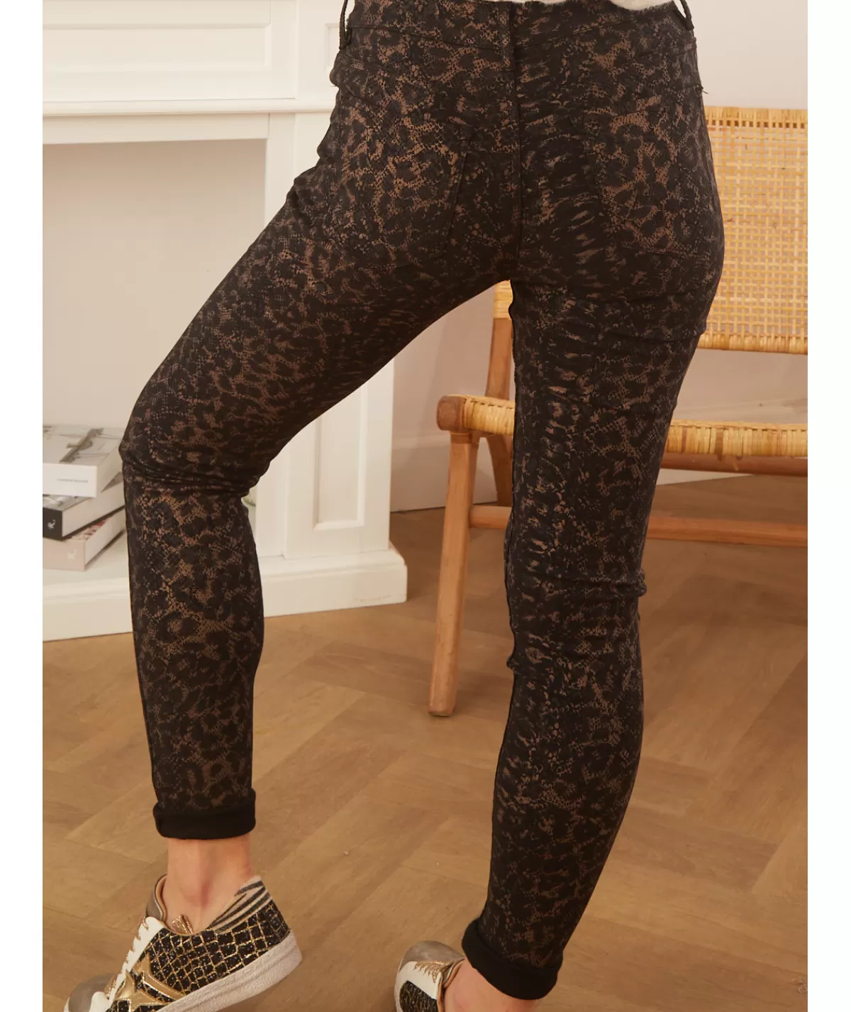 La boutique de Lilie Jeans / Pantalons>JEANS VIOLAINE Noir