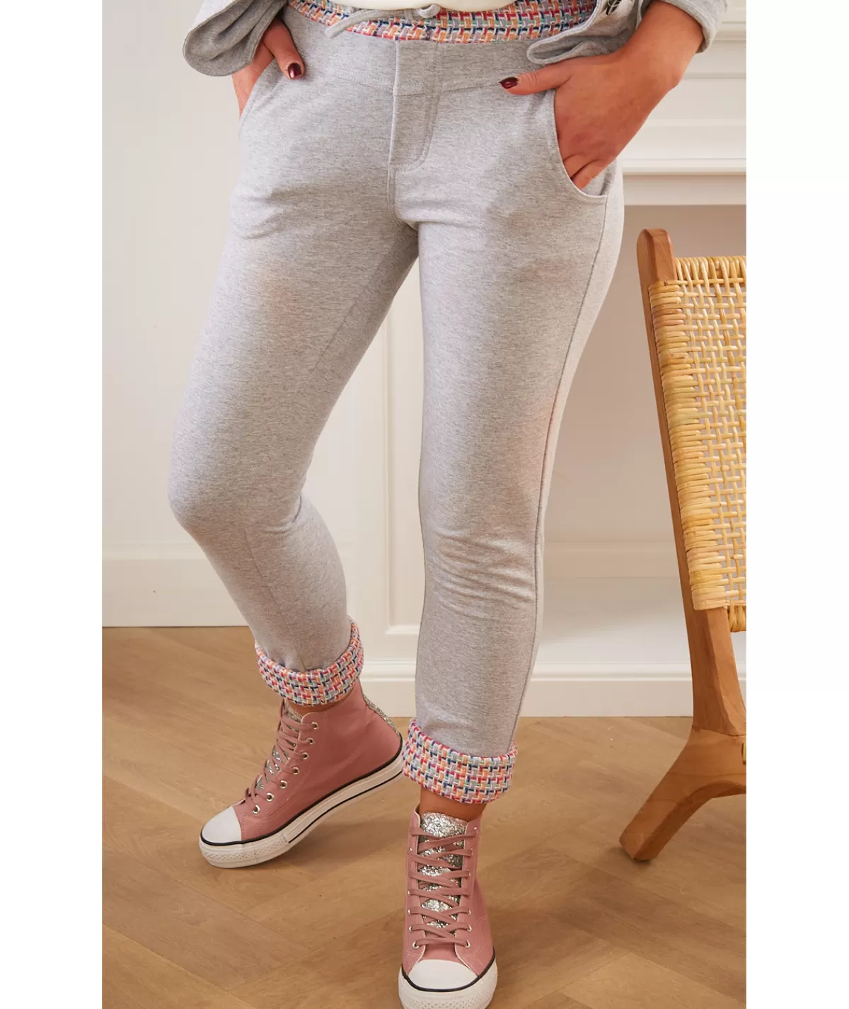 La boutique de Lilie Jeans / Pantalons>JOGGING SARAH Gris