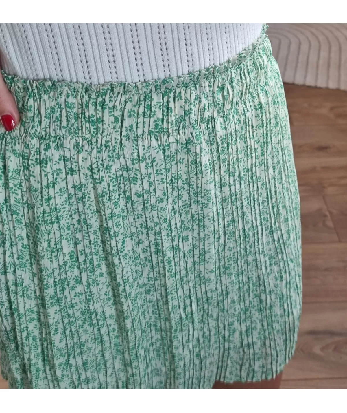 La boutique de Lilie Jupes / Shorts>JUPE ANGELIQUE Vert