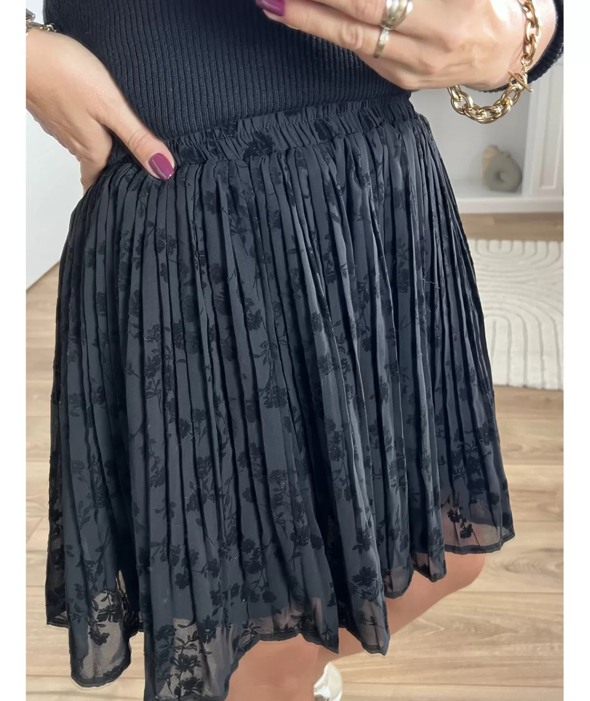 La boutique de Lilie Jupes / Shorts>JUPE ANNIE Noir