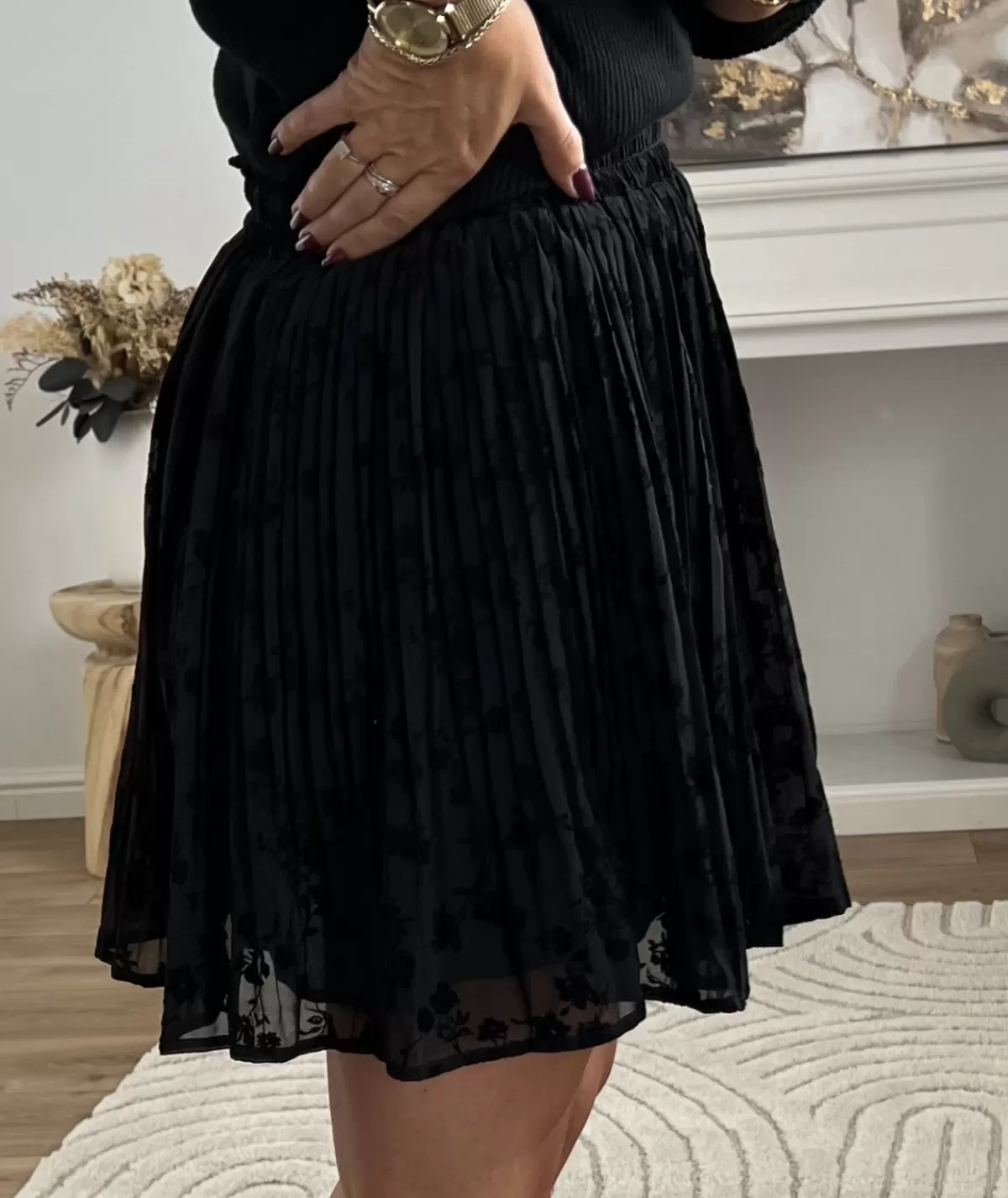 La boutique de Lilie Jupes / Shorts>JUPE ANNIE Noir