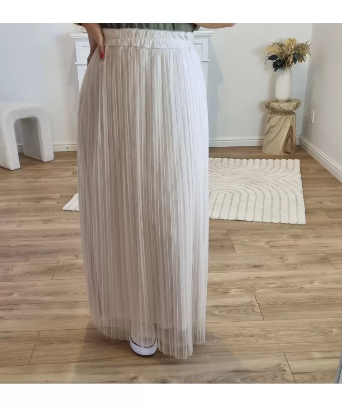 La boutique de Lilie Jupes / Shorts>JUPE BERANGERE EN TULLE Beige