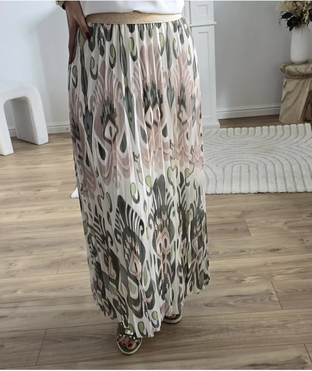La boutique de Lilie Jupes / Shorts>JUPE BRENDA Kaki