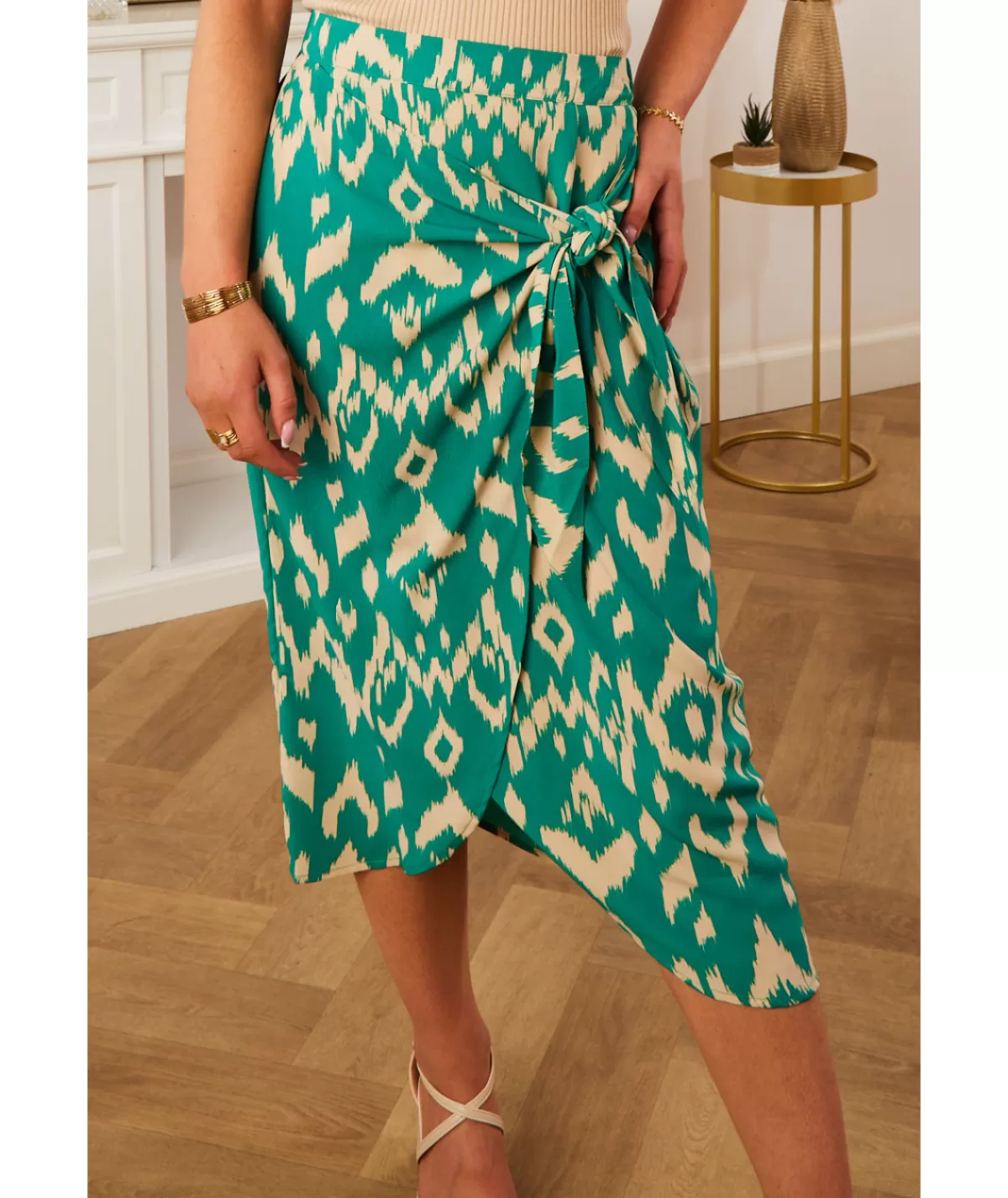 La boutique de Lilie Jupes / Shorts>JUPE CATHYA Vert
