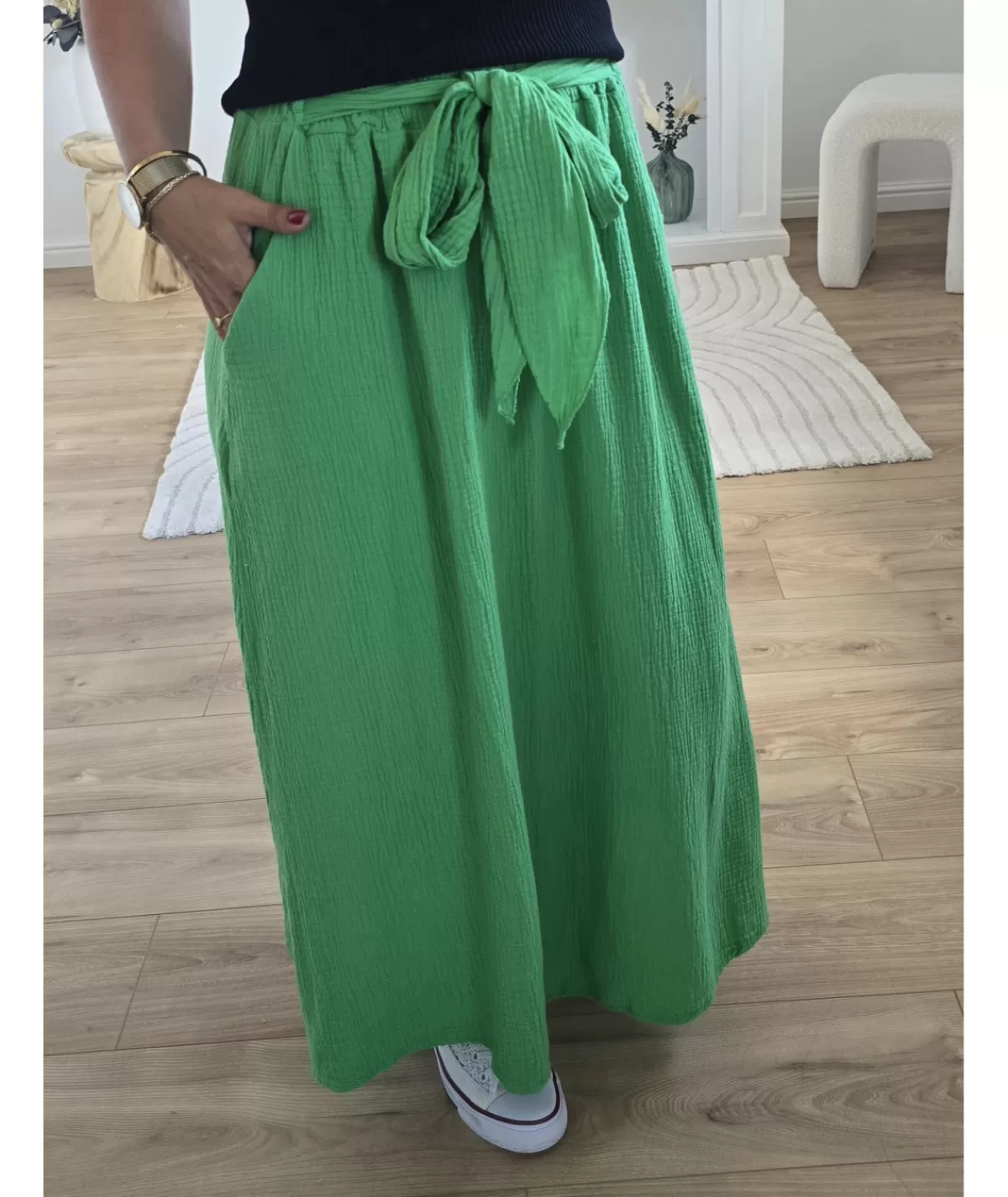 La boutique de Lilie Jupes / Shorts>JUPE CHIARA Vert