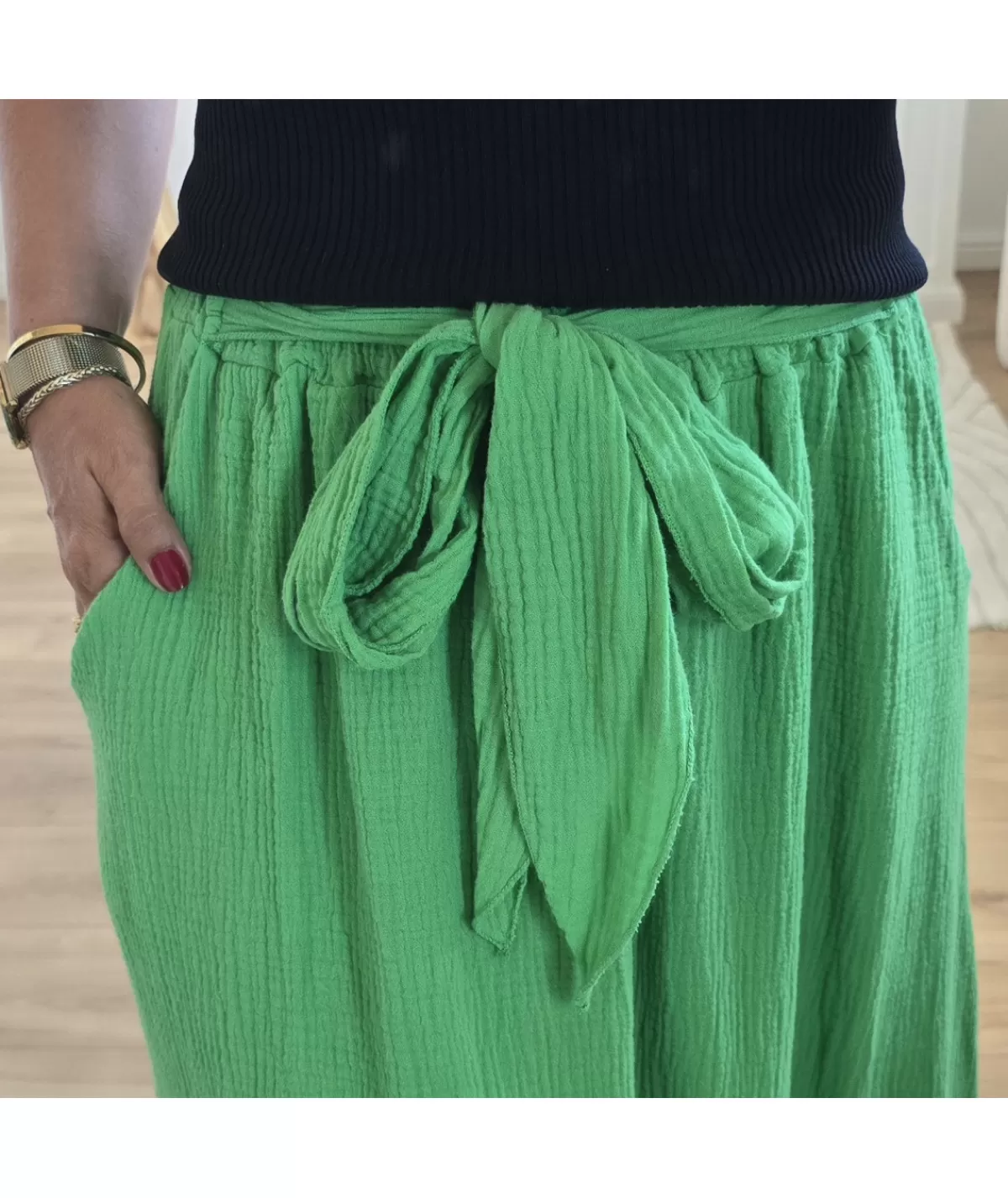 La boutique de Lilie Jupes / Shorts>JUPE CHIARA Vert
