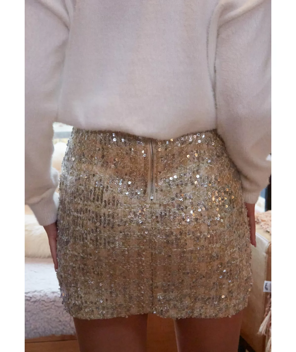 La boutique de Lilie Jupes / Shorts>JUPE DONATIEN Dore